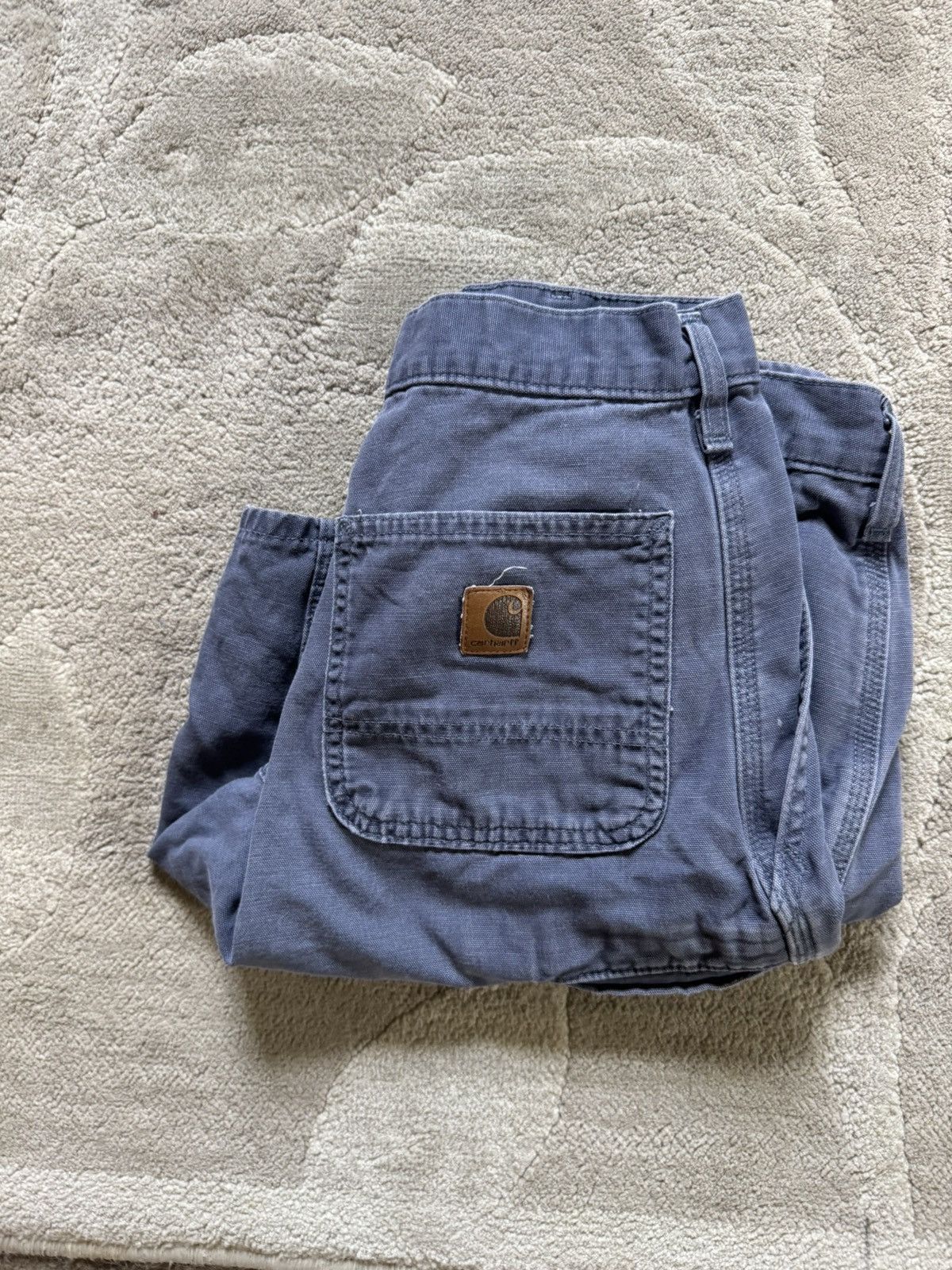 Carhartt Purple Carhartt Cargo Shorts Size US 34 / EU 50 - 1 Thumbnail