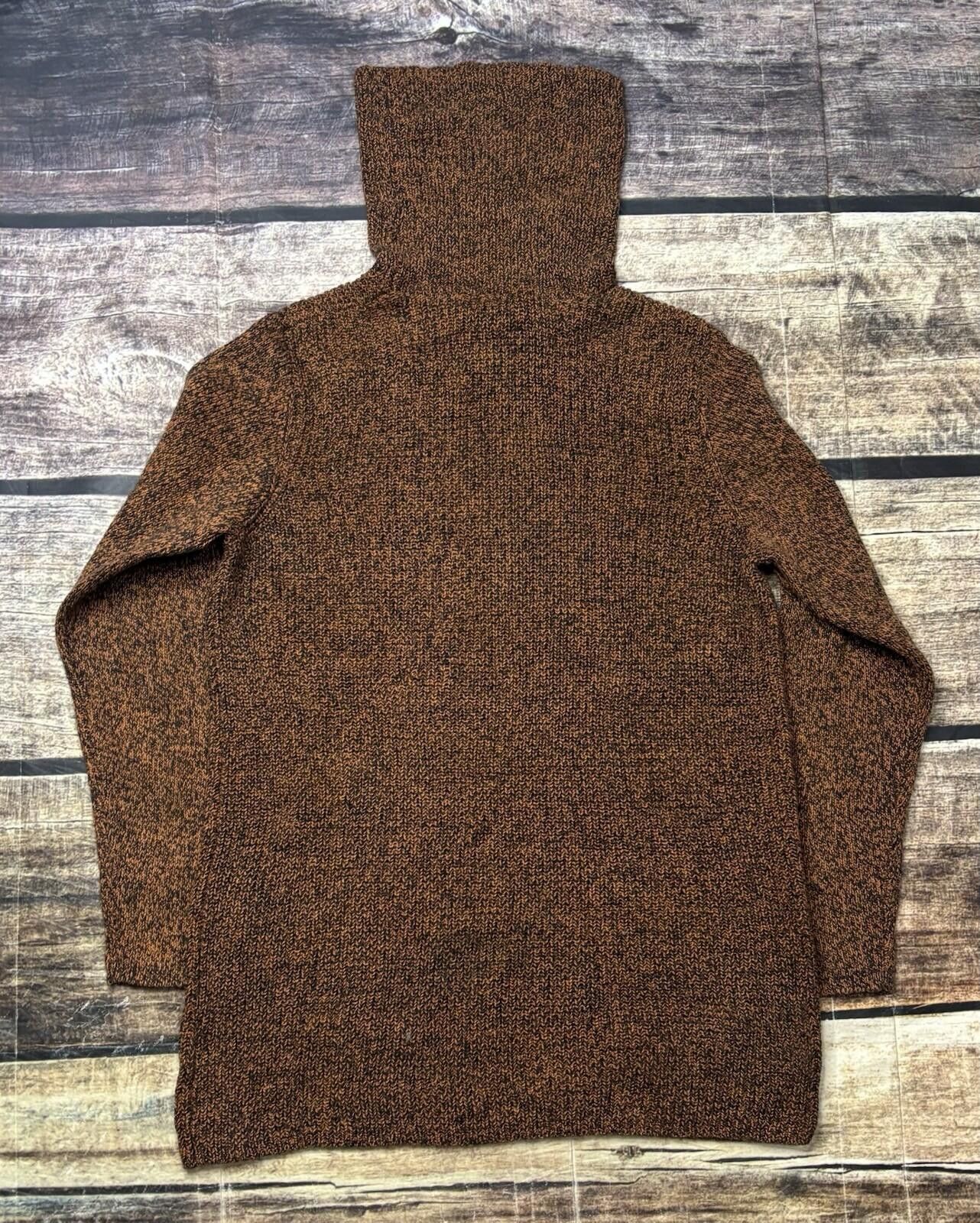 Other Susan Graver Sweater Womens Medium Chunky Knit Faux Suede Size M / US 6-8 / IT 42-44 - 3 Thumbnail