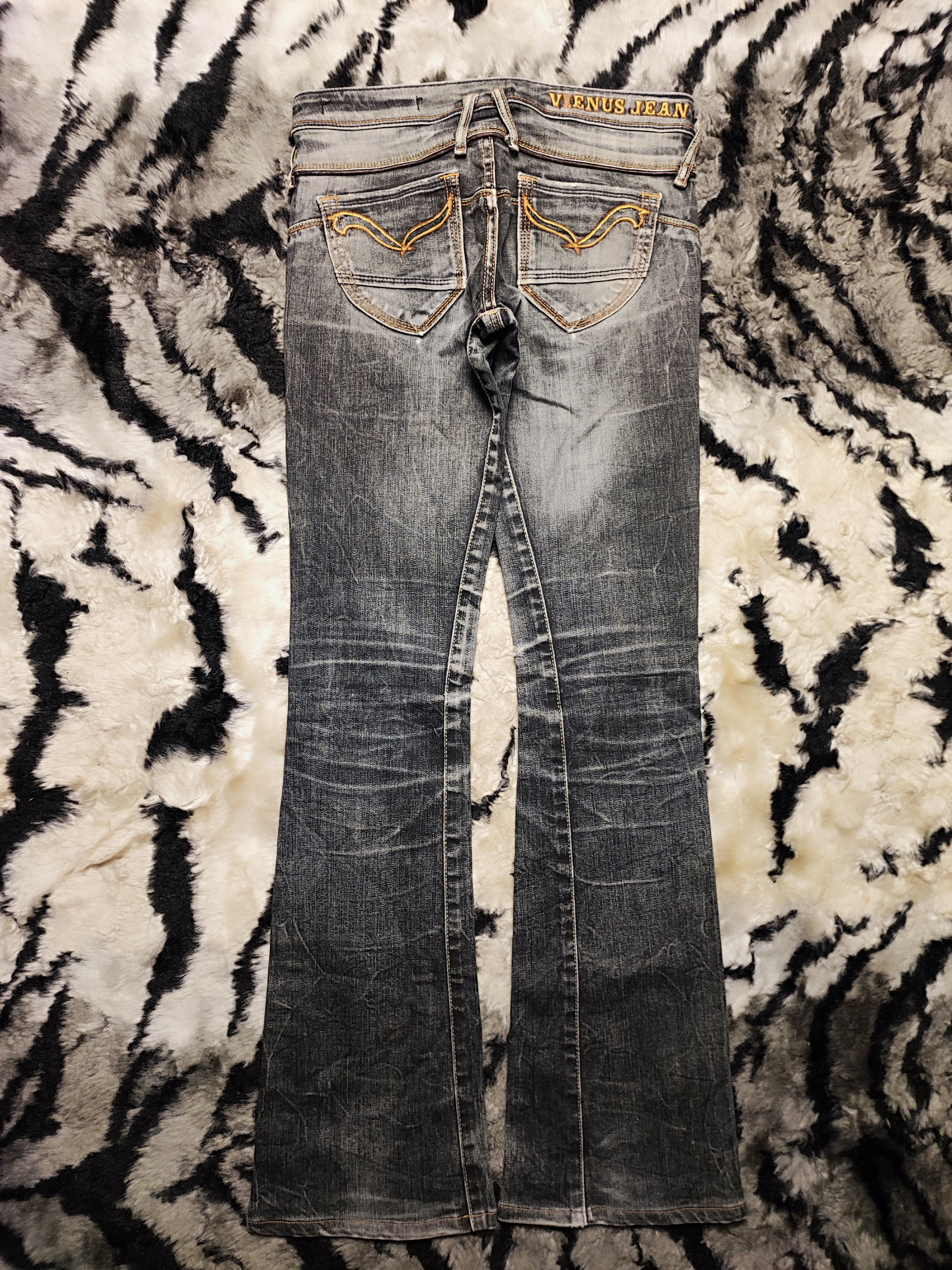 Undercover Vienus Something Edwin Flared Bootcut Low Rise Washed 26x31 Size 26" / US 2 / IT 38 - 11 Thumbnail