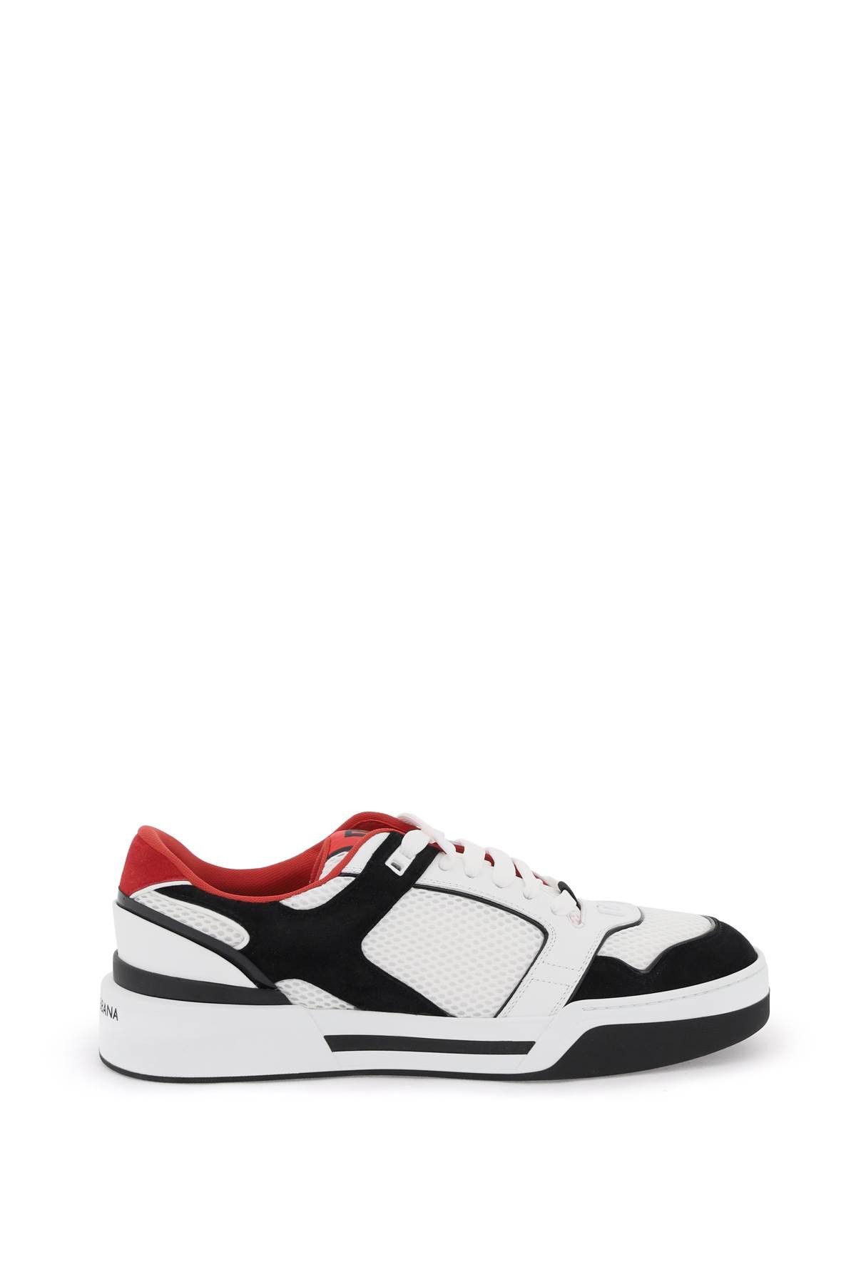 image of Dolce Gabbana New Roma Sneakers in Nero Bianco, Men's (Size 9)