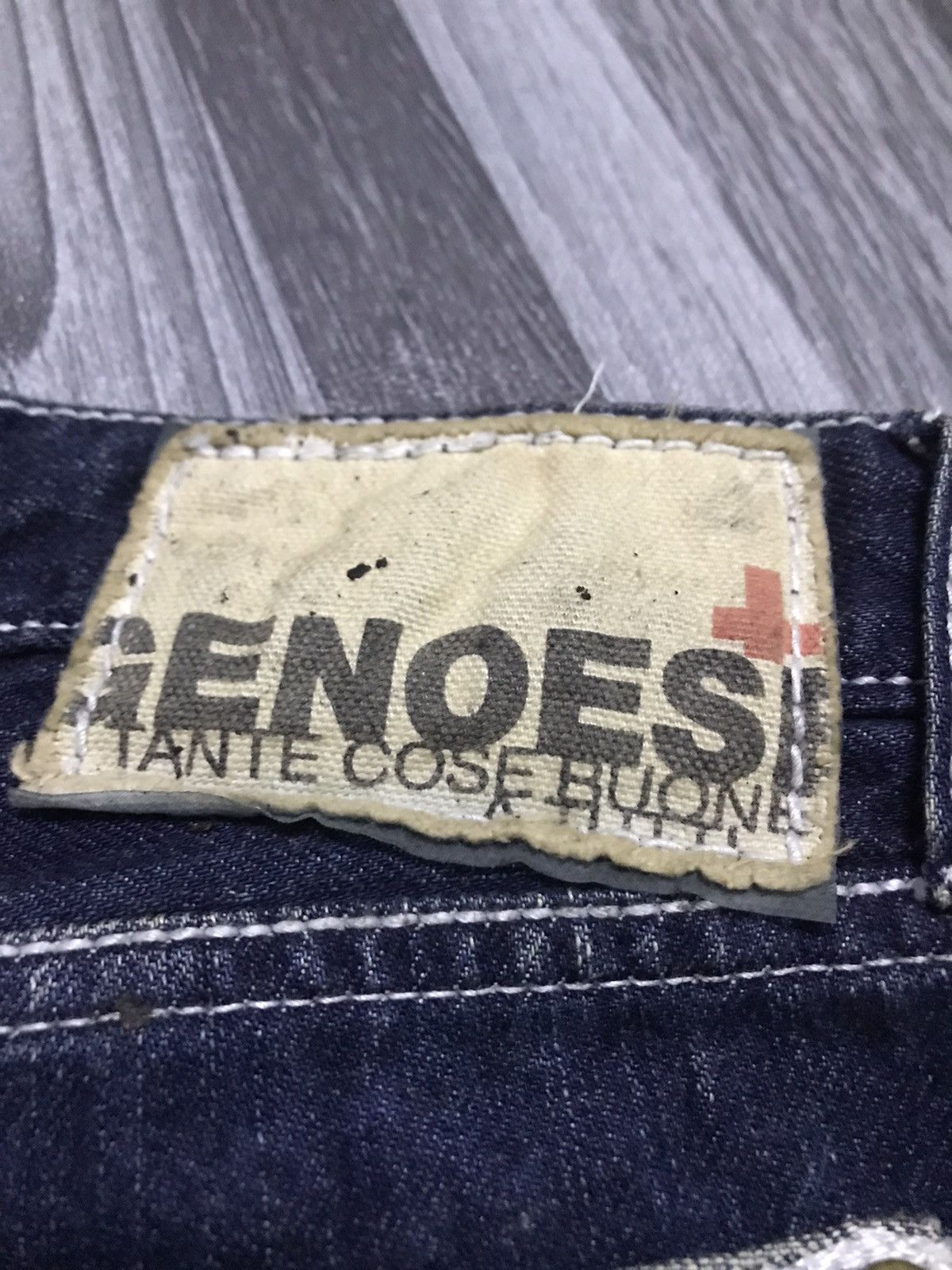 Designer × Japanese Brand × Vintage Genoese 3q women pants okayama city Size 29" - 3 Thumbnail