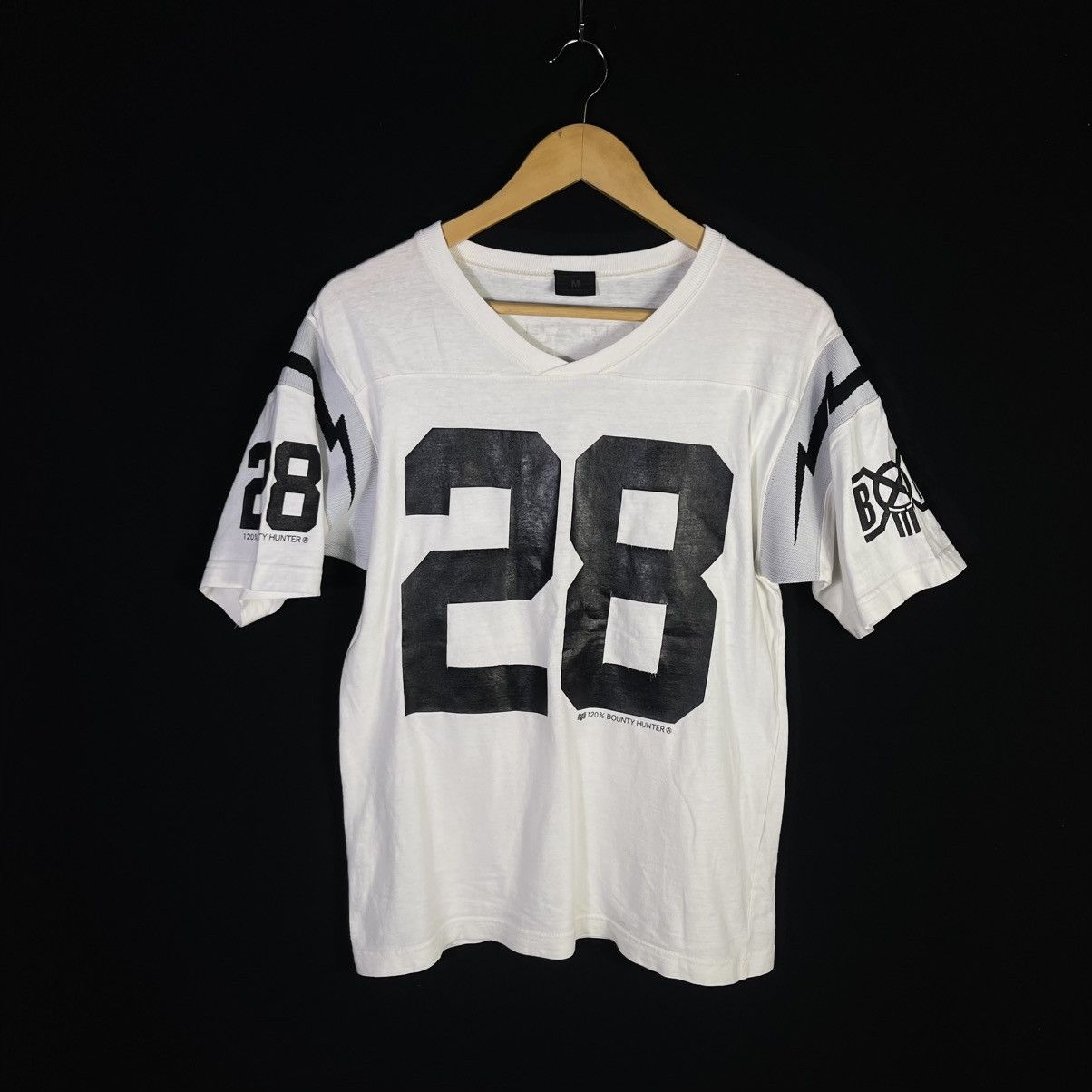 Bounty Hunter × Japanese Brand × Mickey Mouse Rare!! Vintage 120% Bounty Hunter Baseball Tshirt Size US M / EU 48-50 / 2 - 1 Thumbnail