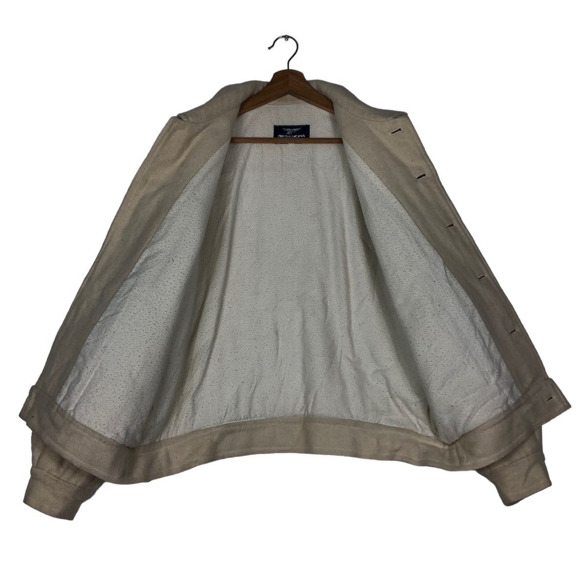 Vintage 🔥90’s Vintage Wool Bomber Jacket Bondage Geramoda Japan Size US M / EU 48-50 / 2 - 11 Thumbnail
