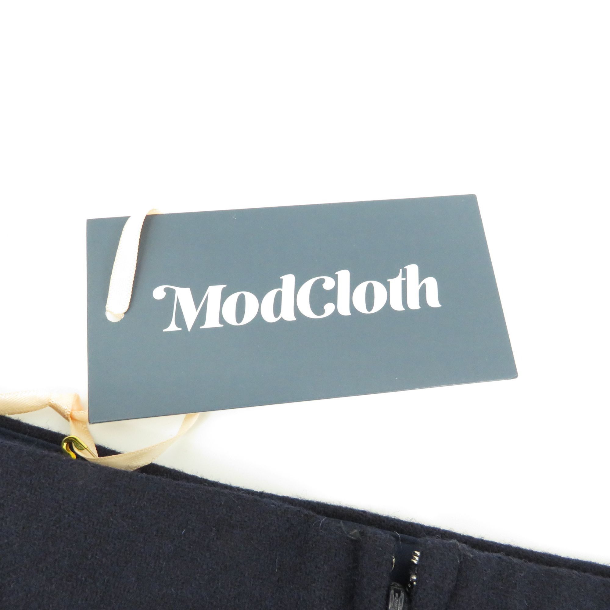 Other ModCloth Women's A-Line Blue Skirt Size 10 Pockets Back Zipp Size 32" / US 10 / IT 46 - 4 Thumbnail
