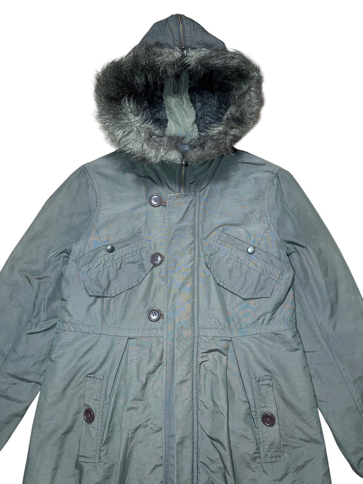 French Connection French Connection parka coat faux fur trimmed hood Size US M / EU 48-50 / 2 - 2 Thumbnail