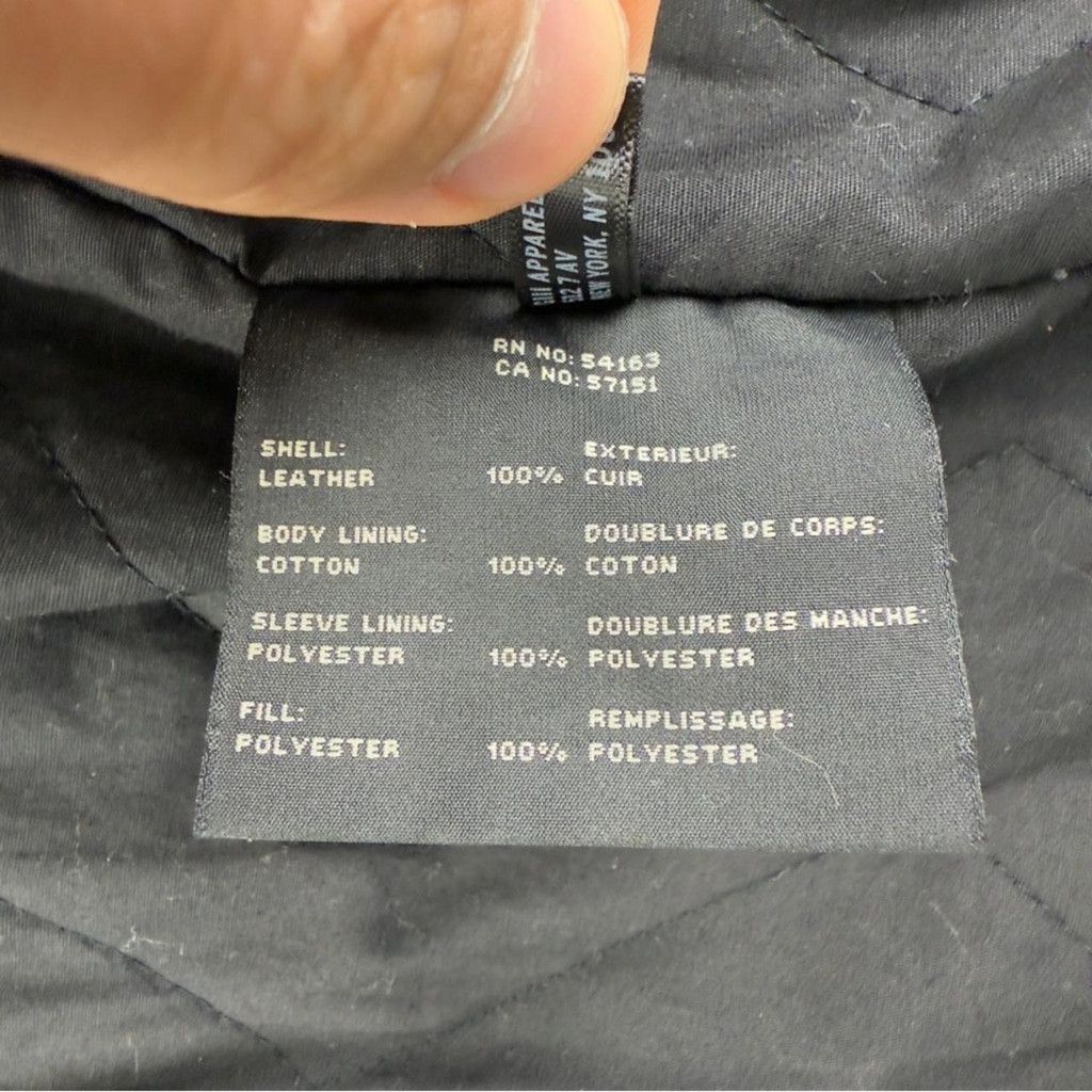 Andrew Marc Andrew Marc Men's Sz Medium 100% Black Soft Leather Jacket Size US M / EU 48-50 / 2 - 5 Thumbnail