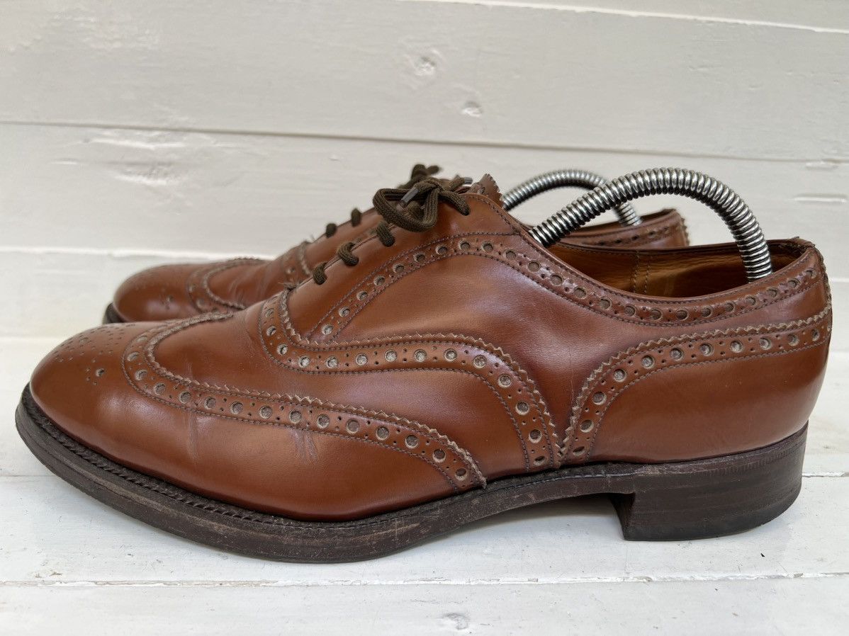 Church's Church's Burwood Wing-tip Sandalood Polished Binder England Size US 9 / EU 42 - 4 Thumbnail