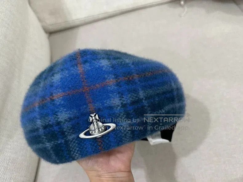Vivienne Westwood Vivienne Westwood Vintage Plaid Beret. Size ONE SIZE - 1 Thumbnail