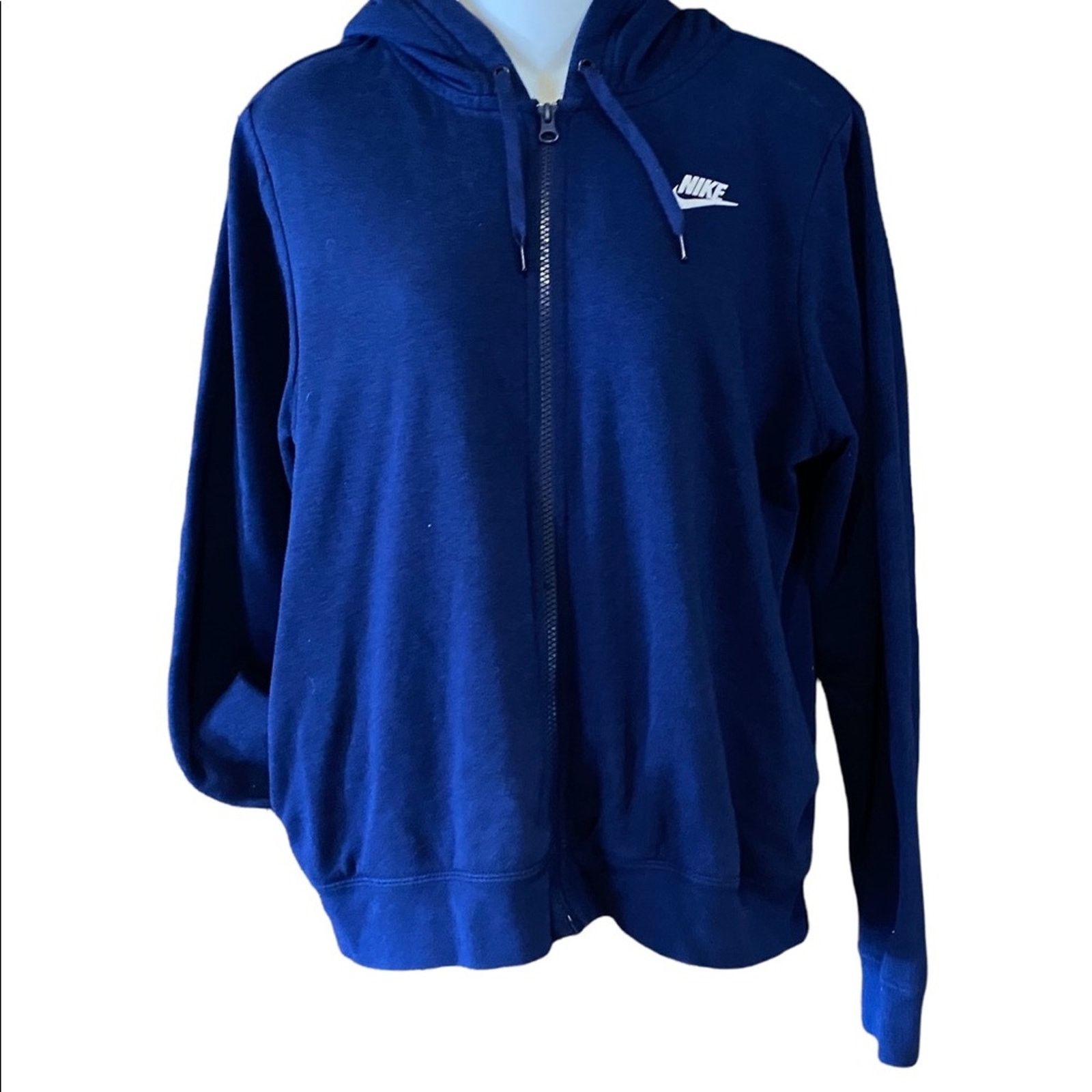 Nike Nike Medium Navy Full Zip Hoodie In size medium Size US M / EU 48-50 / 2 - 1 Thumbnail