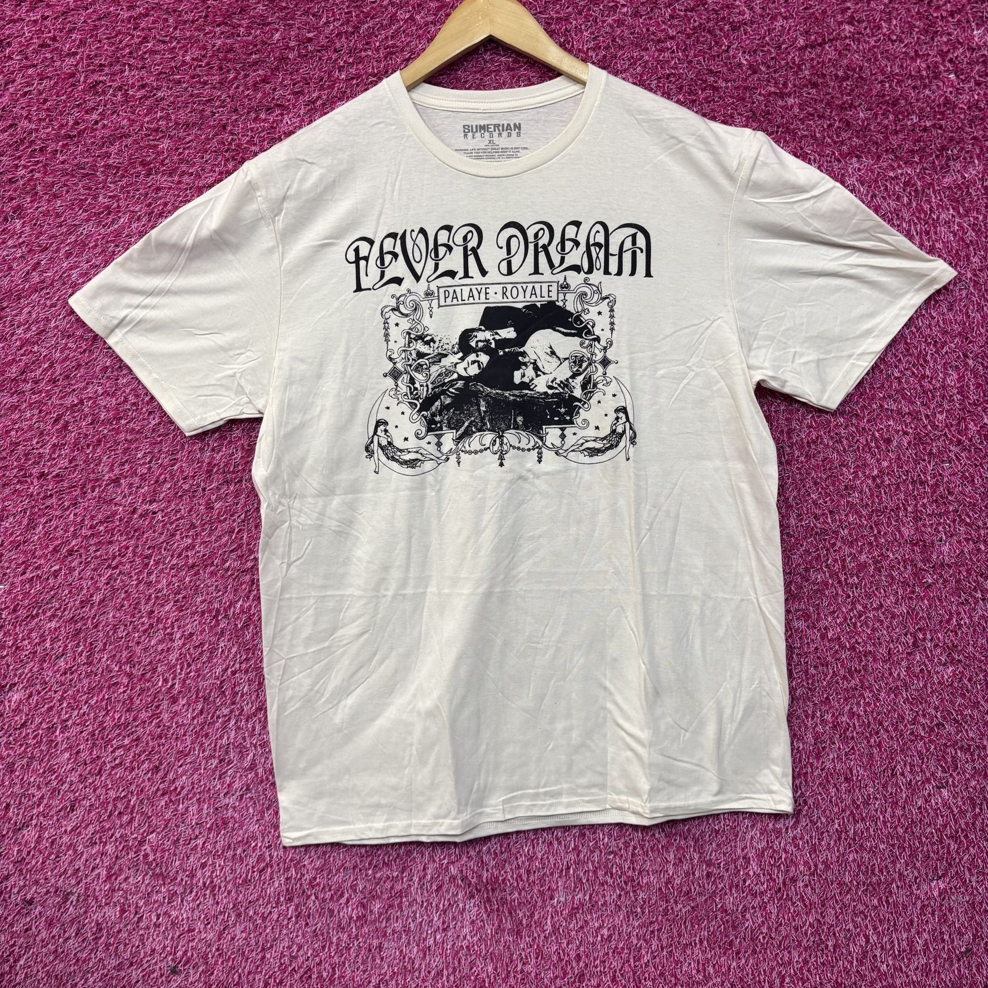 Band Tees Palaye Royal Fever Dream White T-Shirt XL Size US XL / EU 56 / 4 - 2 Thumbnail