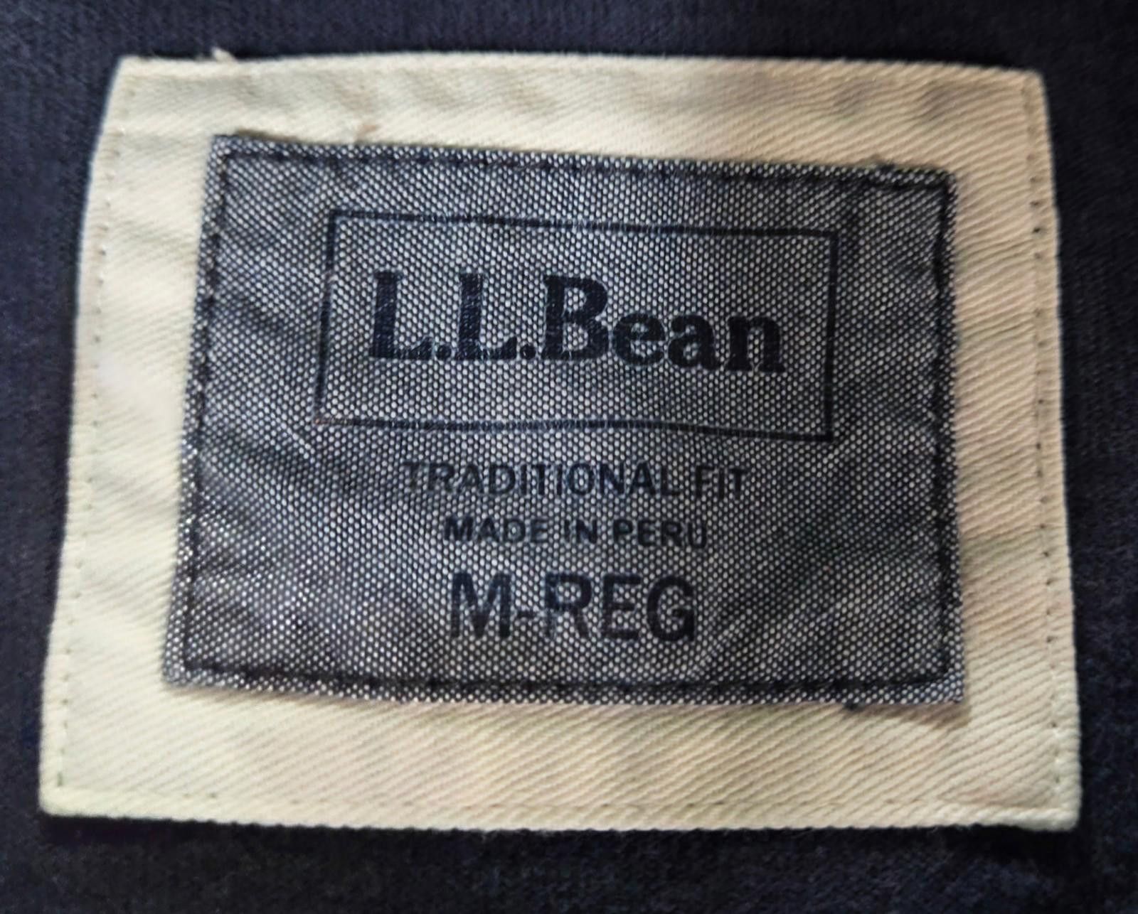 L.L. Bean L.L. Bean Lakewashed Rugby Hoodie Mens M Traditional Fit Size US M / EU 48-50 / 2 - 4 Thumbnail
