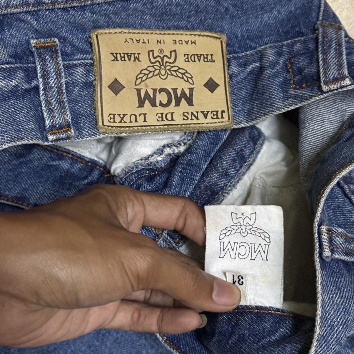 MCM MCM Big Logo Denim Jeans Size US 29 - 8 Thumbnail