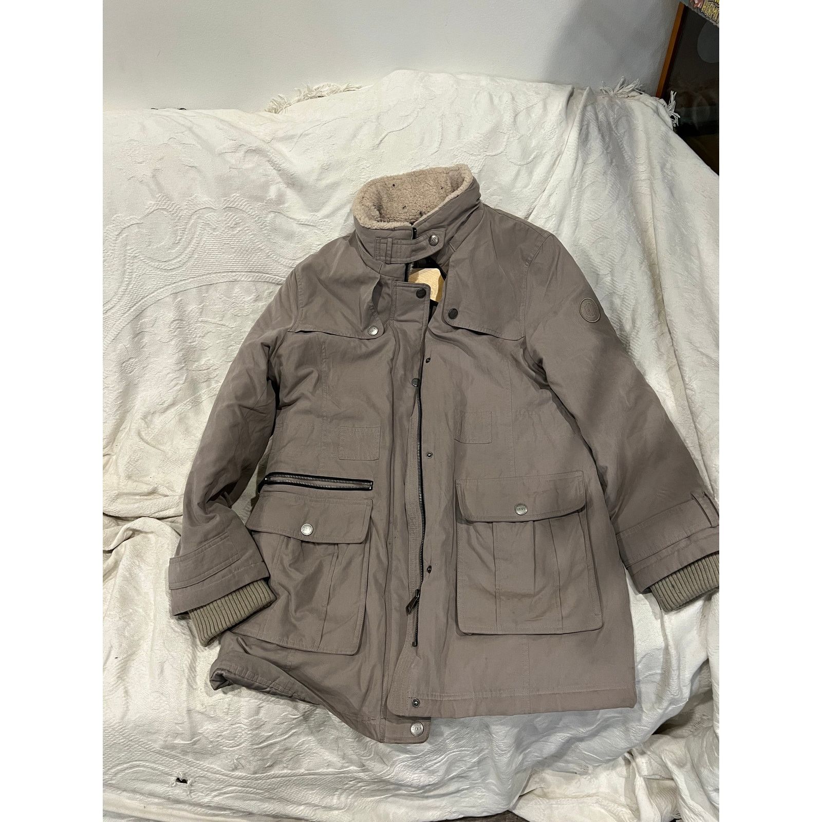 DKNY DKNY Tan Parka Jacket Mens L Size US L / EU 52-54 / 3 - 1 Thumbnail