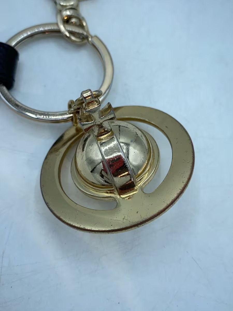 Vivienne Westwood 3D Orb Leather Keyring Size ONE SIZE - 3 Thumbnail