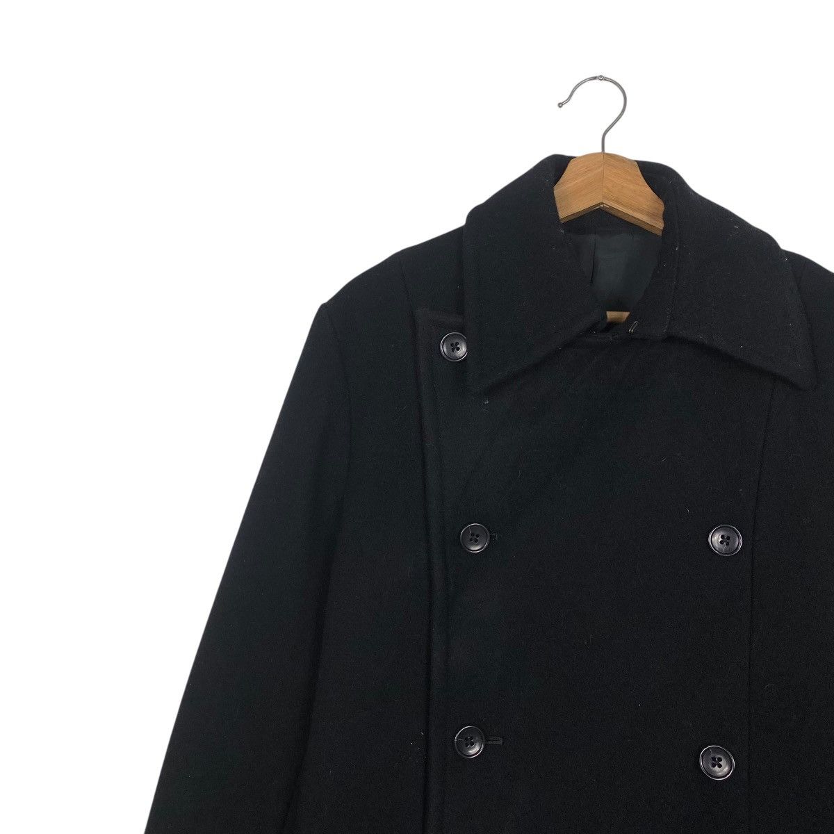 5351 POUR LES HOMMES × Japanese Brand 5351 Homme double breasted wool long coat Size US M / EU 48-50 / 2 - 6 Thumbnail