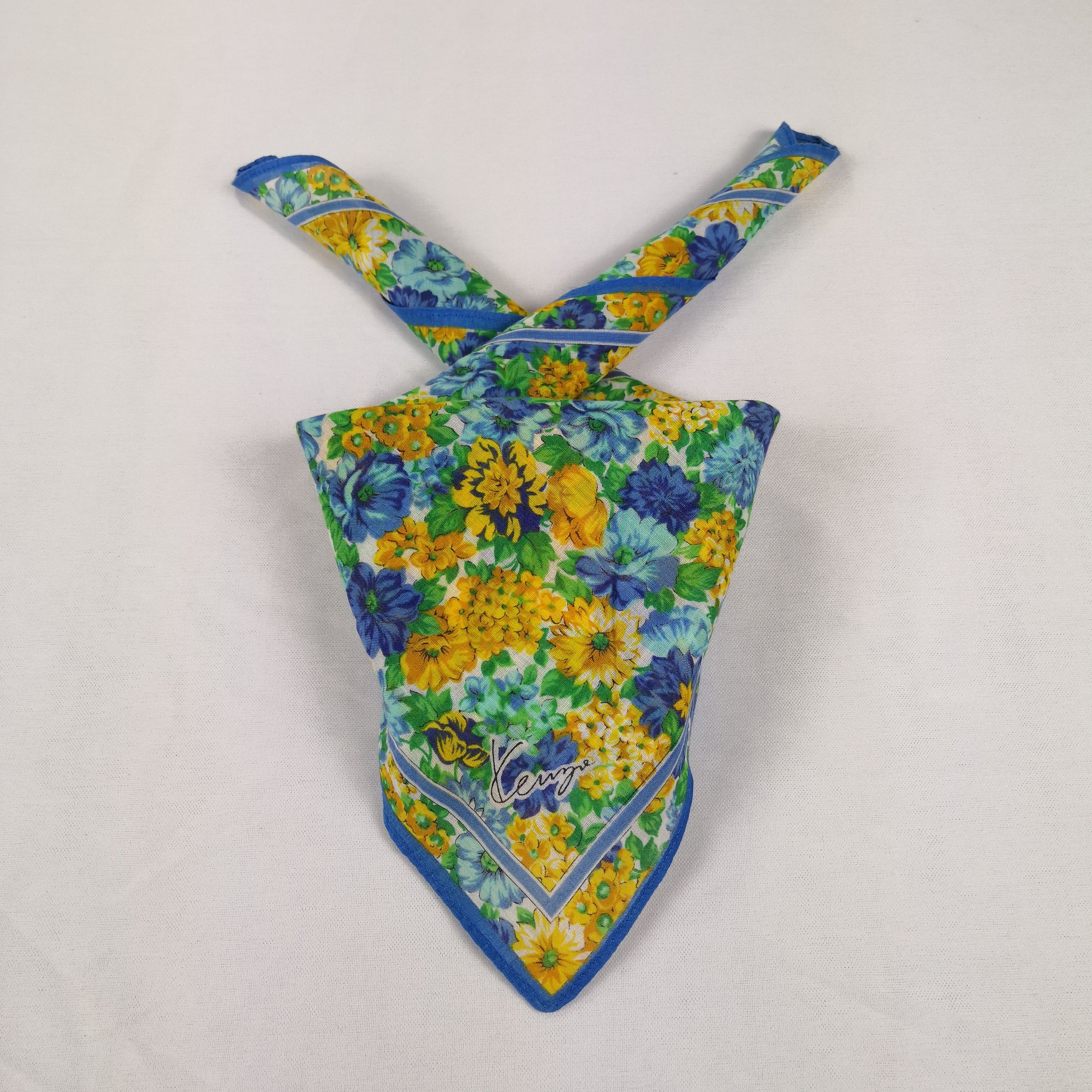 Kenzo Vintage Kenzo Bandana Handkerchief Neckerchief Size ONE SIZE - 1 Thumbnail