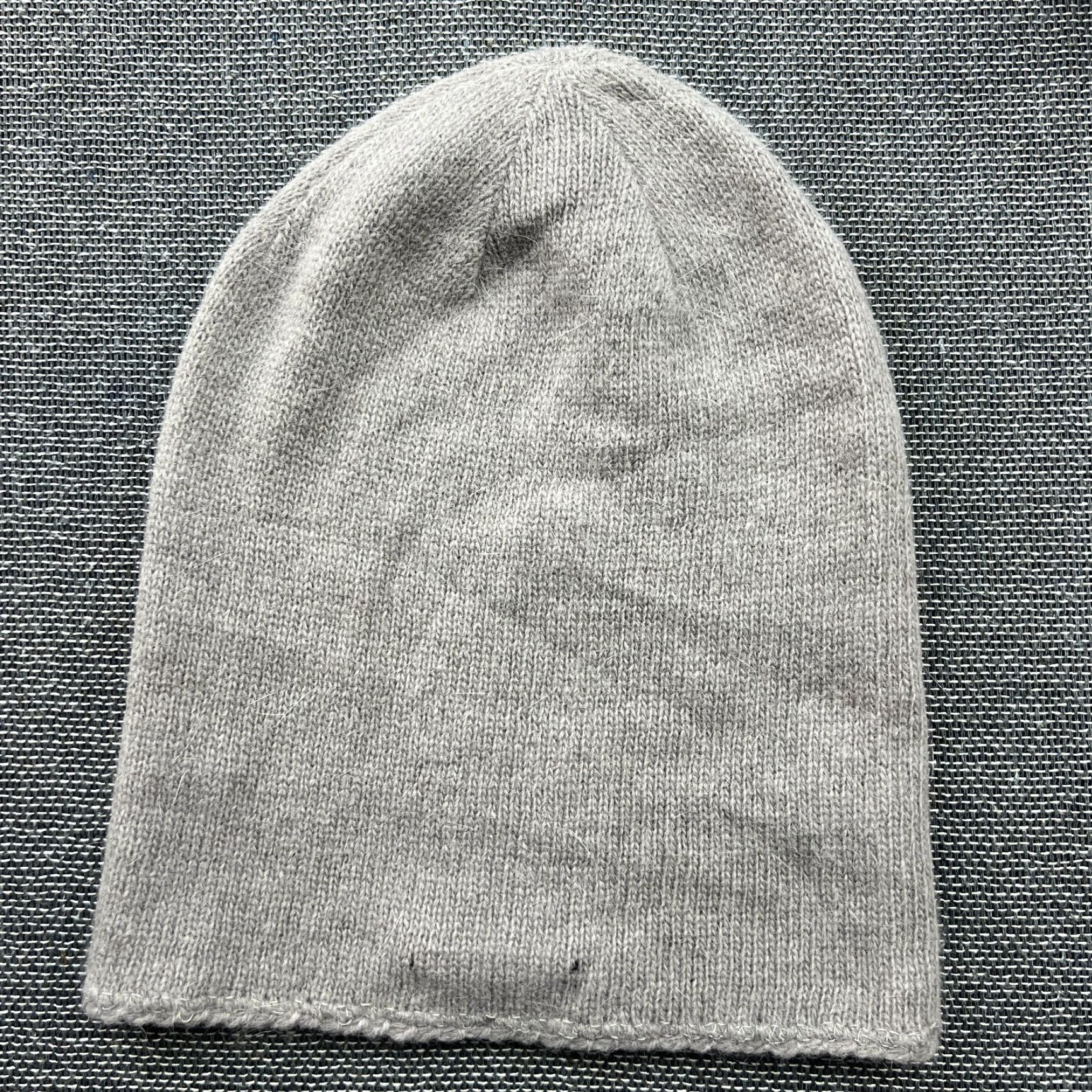 TWINSET Simona Barbieri Twin Set Womens Beanie One Size Wool Angora Gray Fleece Beanie Size ONE SIZE - 2 Thumbnail