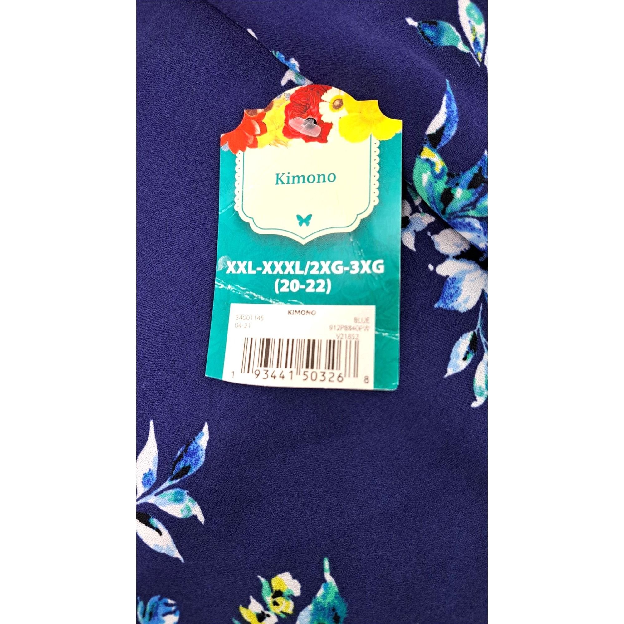 Other Pioneer Woman Floral Kimono Jacket XXL XXXL Sharkbite Duster Size 3XL / US 20-22 - 4 Thumbnail