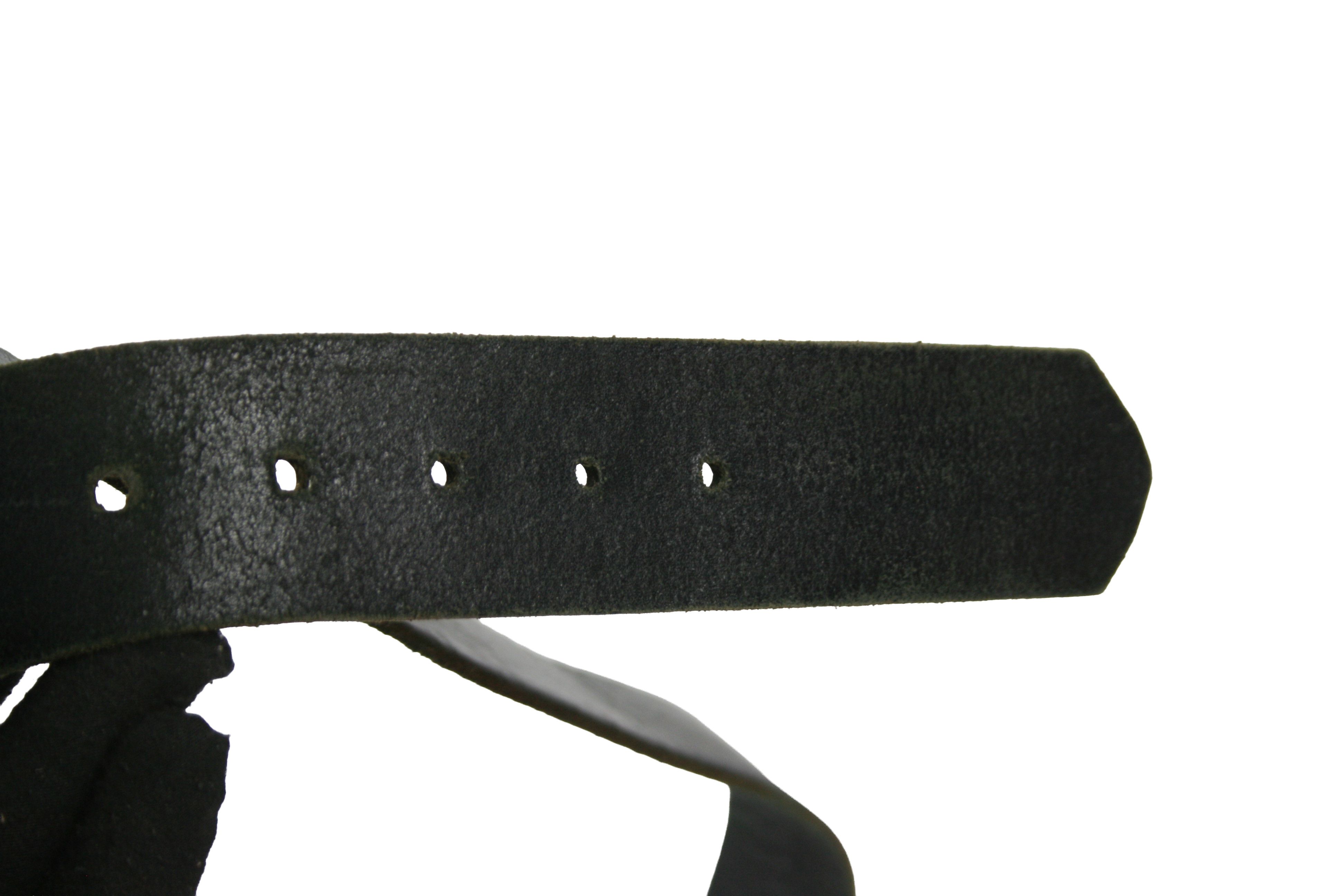Dirk Bikkembergs 90S Archive Military "Bullet" Leather Belt Size ONE SIZE - 9 Thumbnail