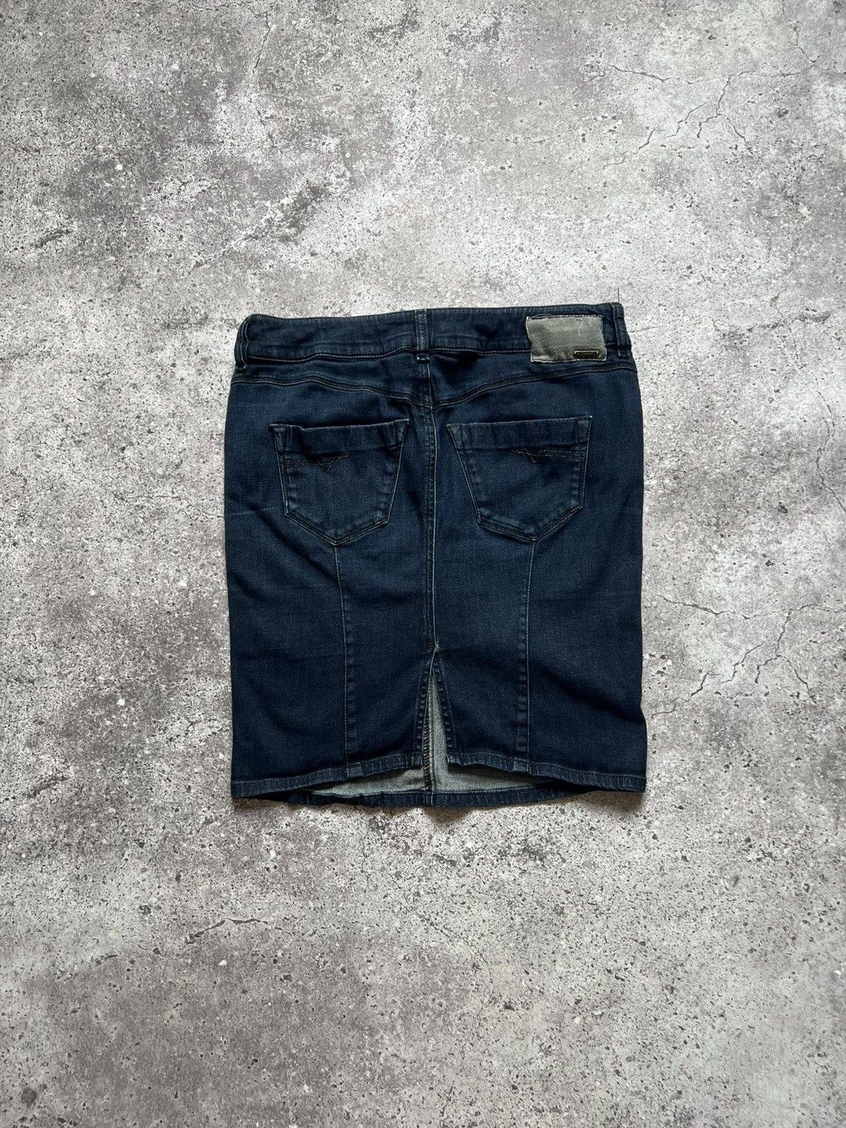 Diesel × Vintage Vintage Diesel Denim Skirt Y2K Size 29" - 11 Thumbnail