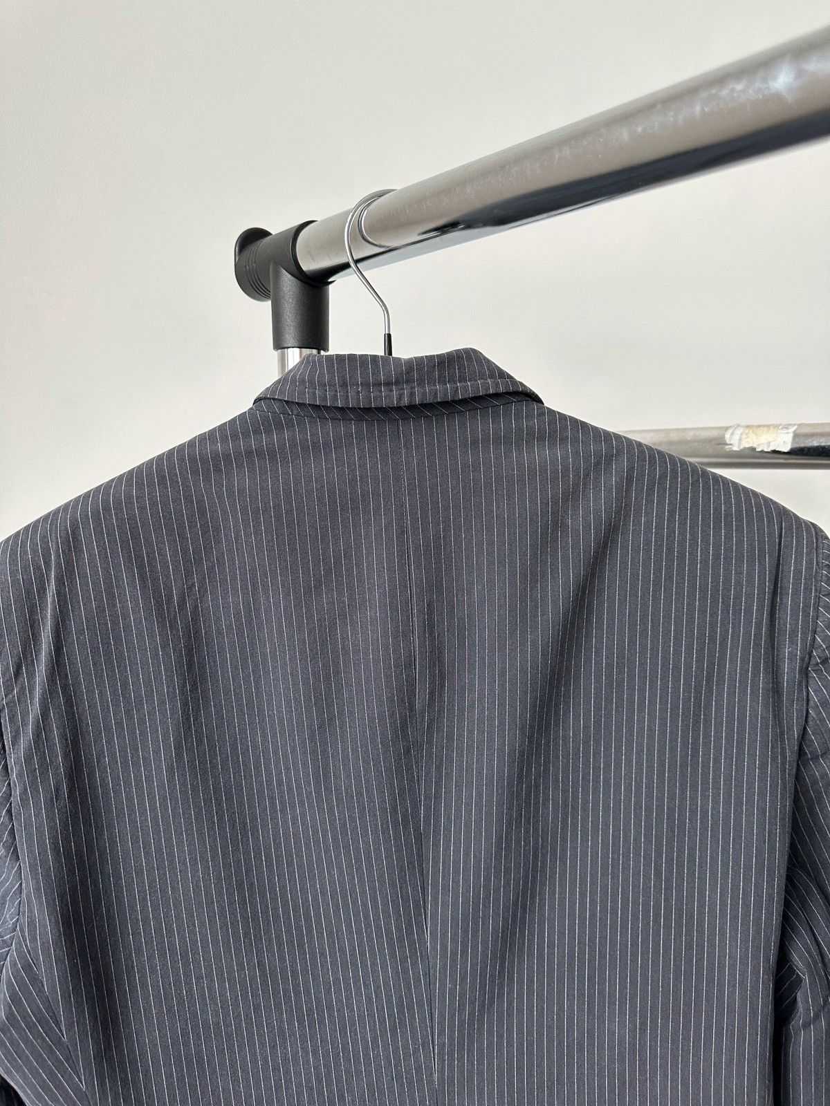Dolce & Gabbana Vintage Dolce & Gabbana Luxury Striped Suit Blazer Pants Size 48S - 9 Thumbnail