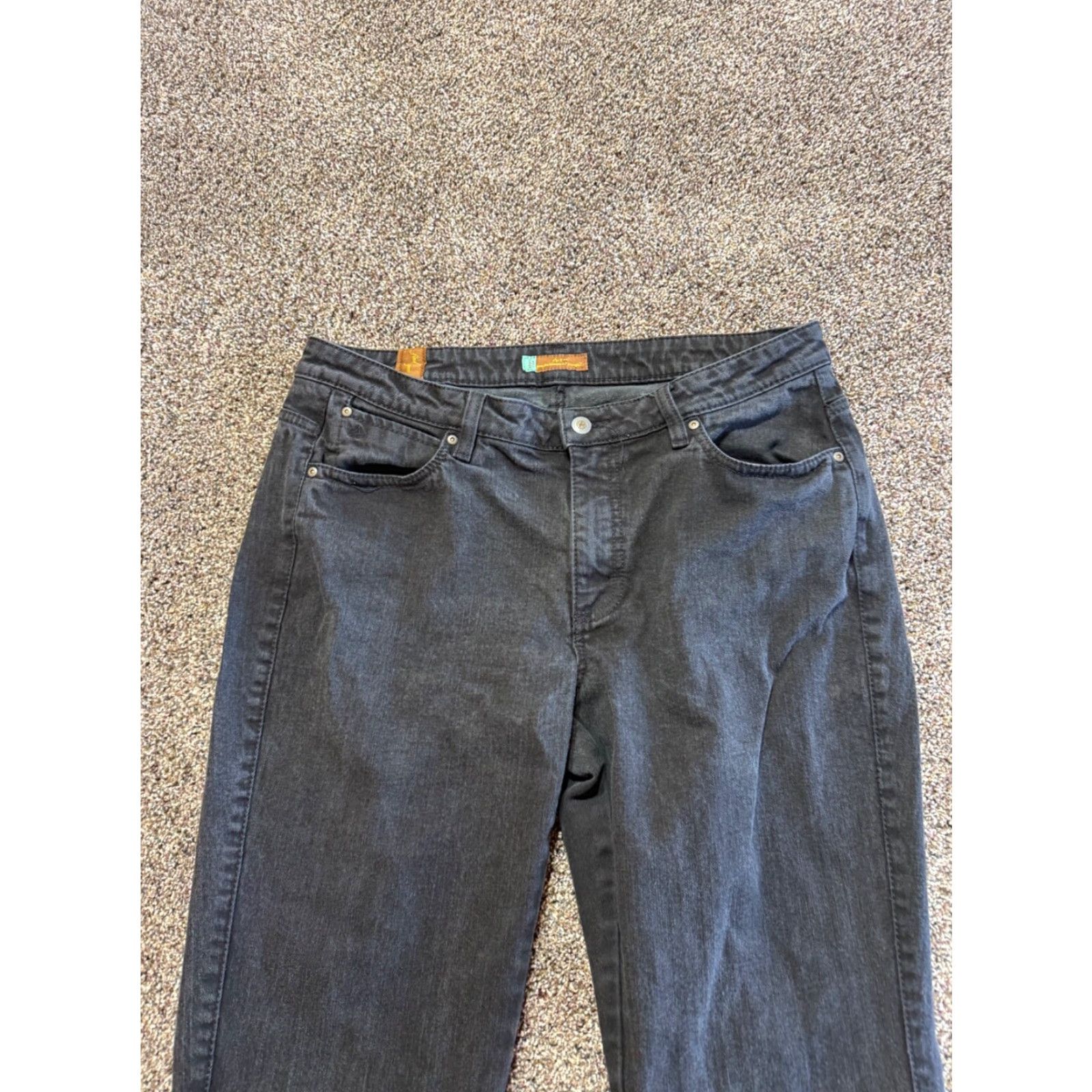 Wrangler Wrangler Aura Jeans Women 14P Black Denim Bootcut Flex Petite 14P Wrangler Aura Bootcut Jeans Women 14P Black Denim Western Petite Size 36" / US 14 / IT 50 - 2 Thumbnail