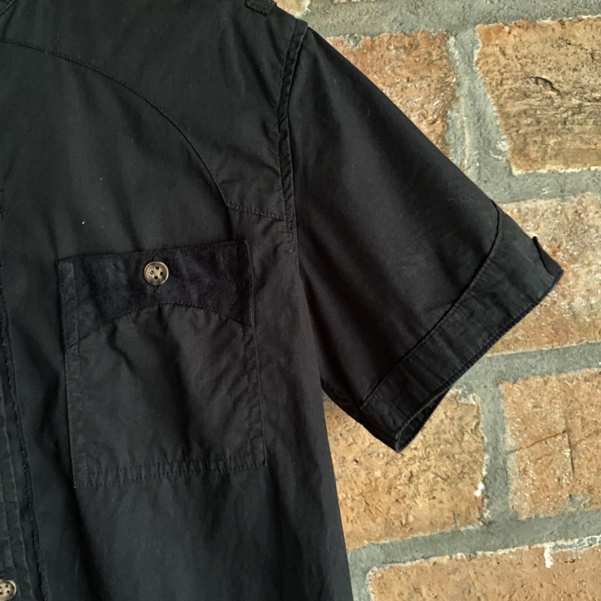 PPFM PPFM Black Short-Sleeve Hoodie Shirt Size US S / EU 44-46 / 1 - 9 Thumbnail