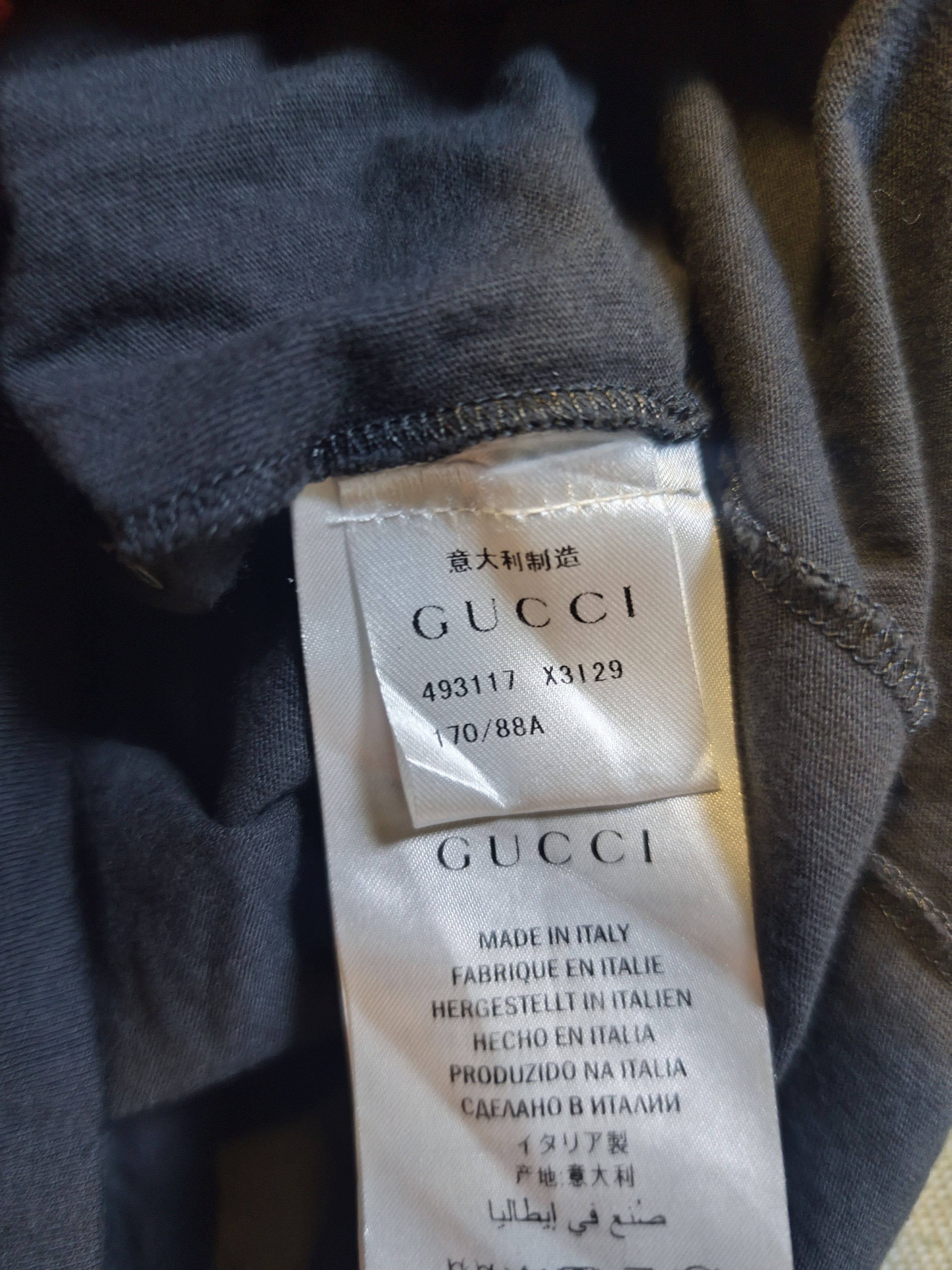 Gucci Gucci Black Cat Blind For Love T-Shirt Size US S / EU 44-46 / 1 - 10 Thumbnail