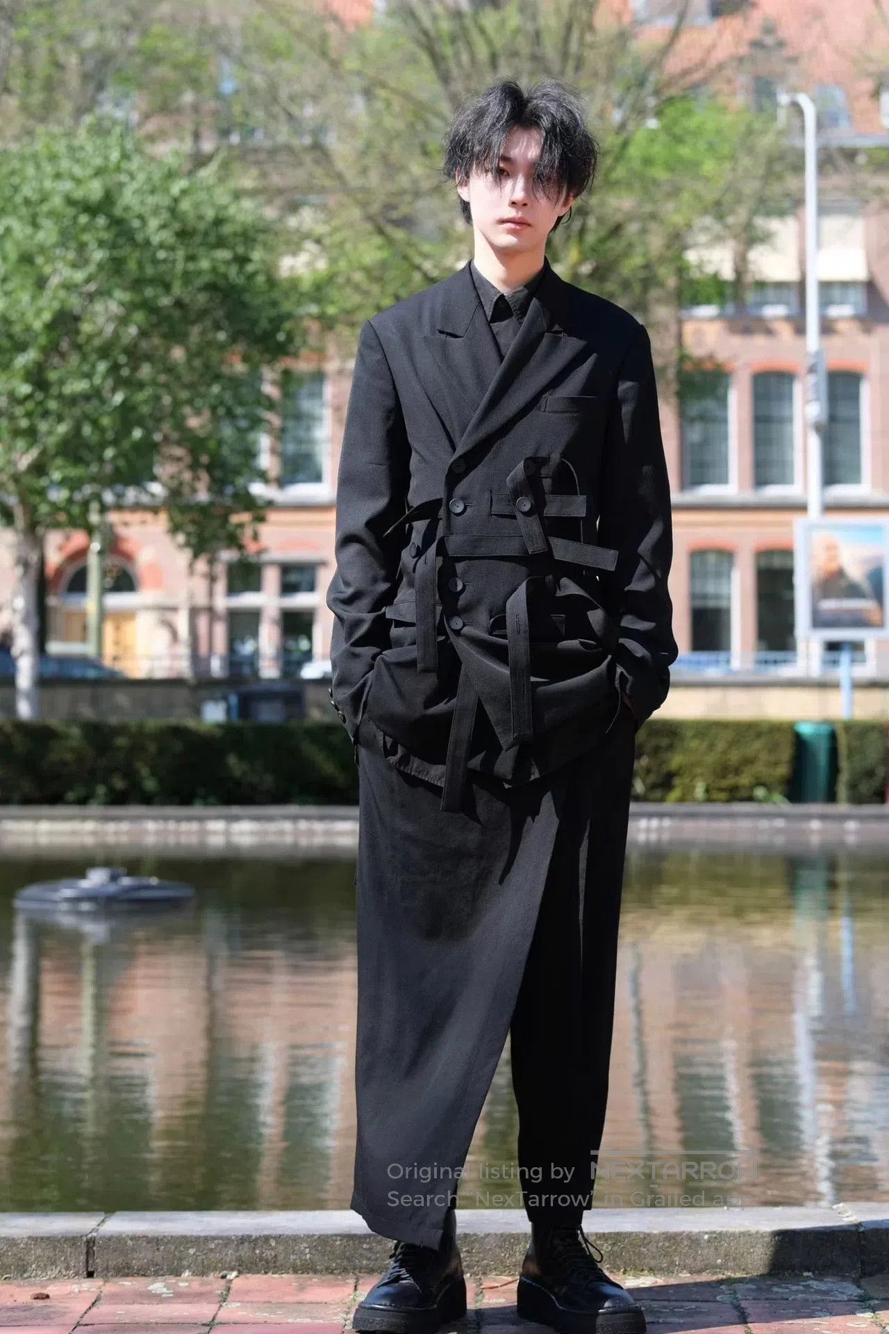 Yohji Yamamoto Yohji Yamamoto Wool Pants Stylish Versatility. Size US 28 / EU 44 - 2 Thumbnail