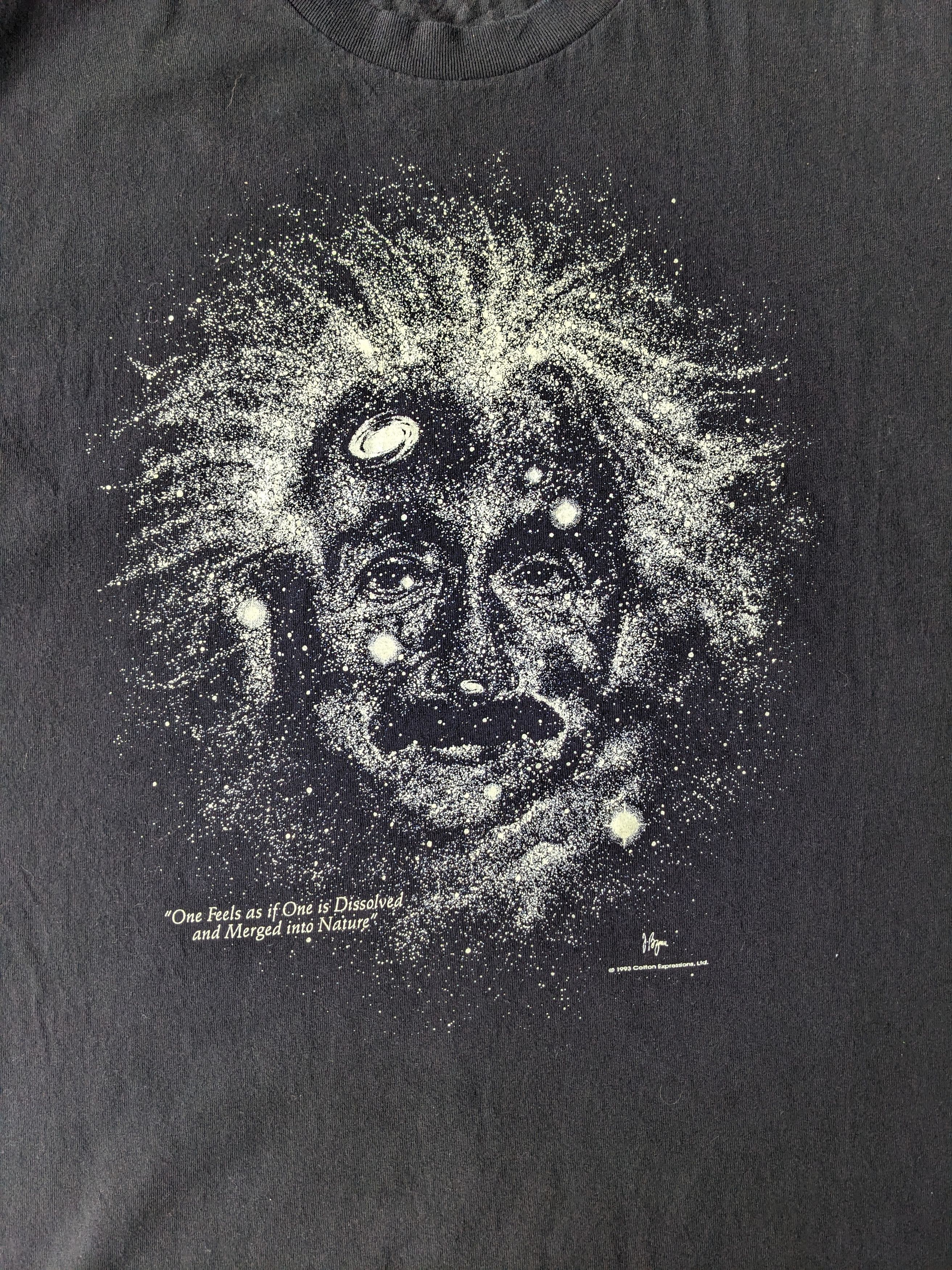 Vintage Vintage 1993 Albert Einstein glow in the dark Size US XL / EU 56 / 4 - 2 Thumbnail
