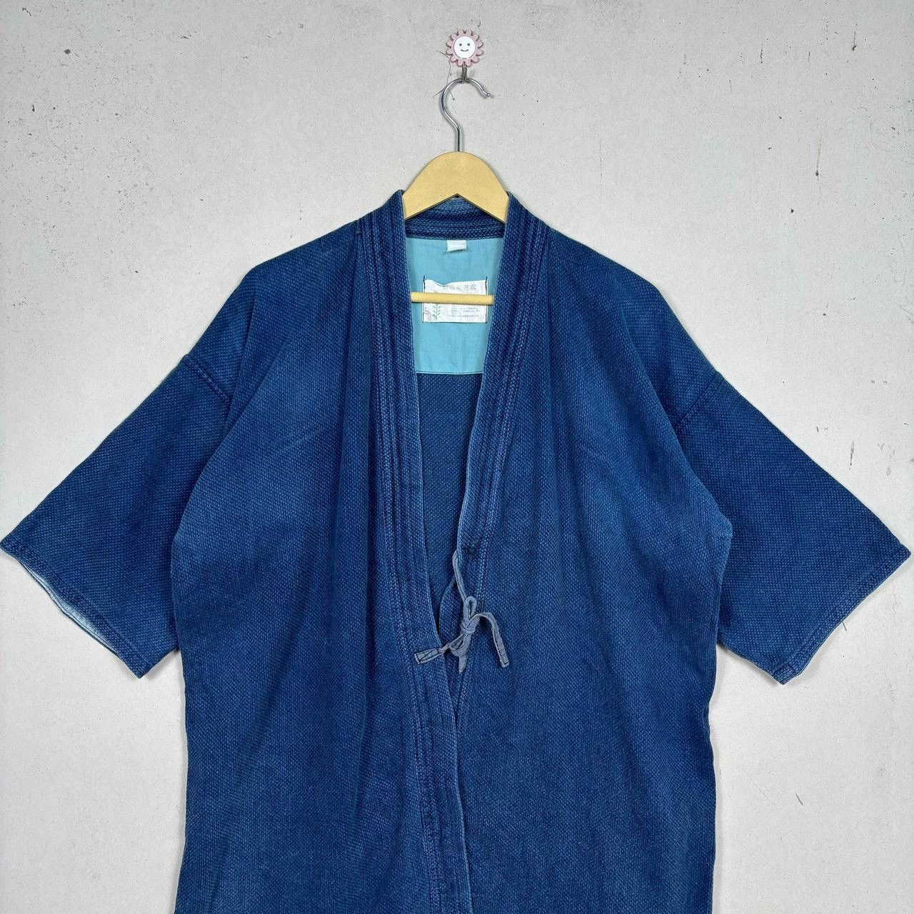Japanese Brand Vtg Japanese Sashiko Kendo Gi Indigo Jacket Made in Japan Size US M / EU 48-50 / 2 - 3 Thumbnail