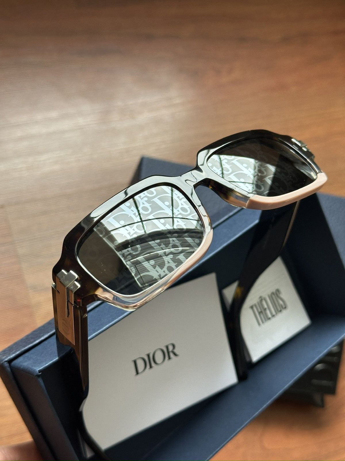 Dior Oblique DiorBlackSuit XL Sunglasses Tortoise Size ONE SIZE - 6 Thumbnail