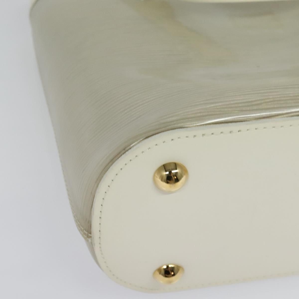 Louis Vuitton LOUIS VUITTON Epi Plage Mini Lagoon Bay Hand Bag White Size ONE SIZE - 15 Thumbnail