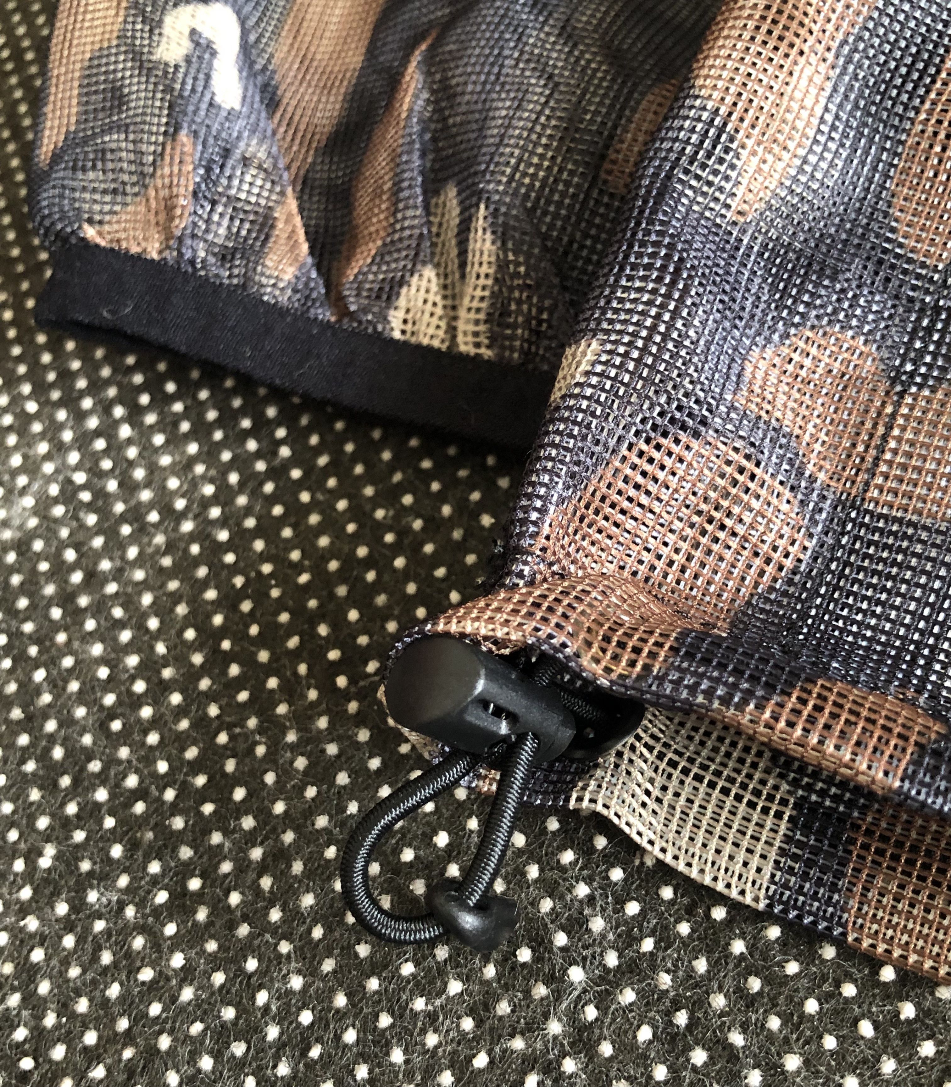Stussy RARE🔥SS19 TREE BARK CAMO POLY-MESH 1/2 ZIP PULLOVER Size US XL / EU 56 / 4 - 14 Thumbnail