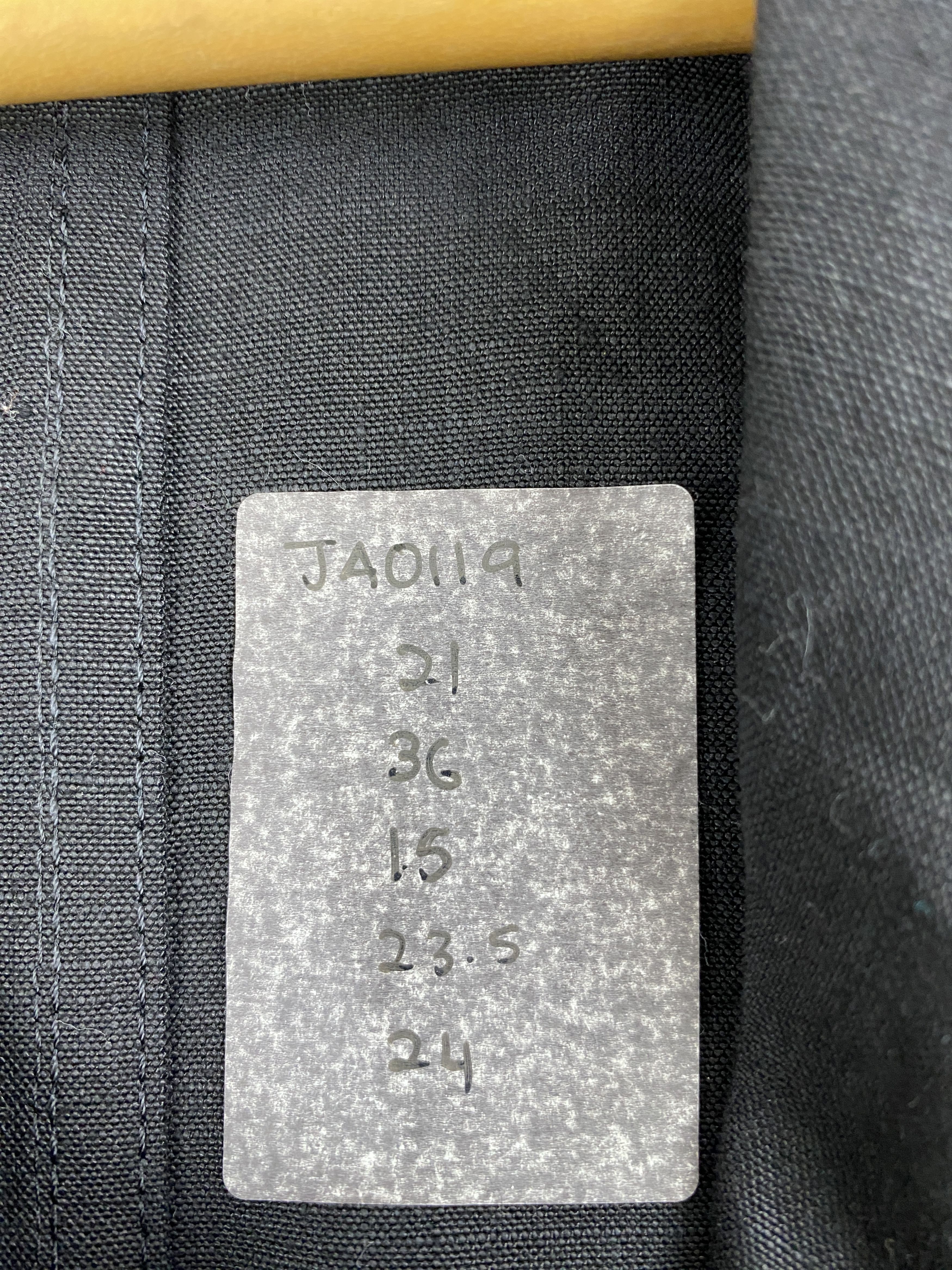 Japanese Brand Vintage Japanese Brand Button Ups Long Jacket Black JA0119 Size US M / EU 48-50 / 2 - 13 Thumbnail