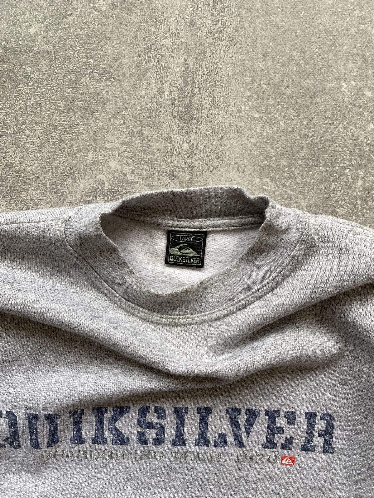 Quiksilver × Vintage Vintage Quiksilver Sweatshirt Size US L / EU 52-54 / 3 - 6 Thumbnail