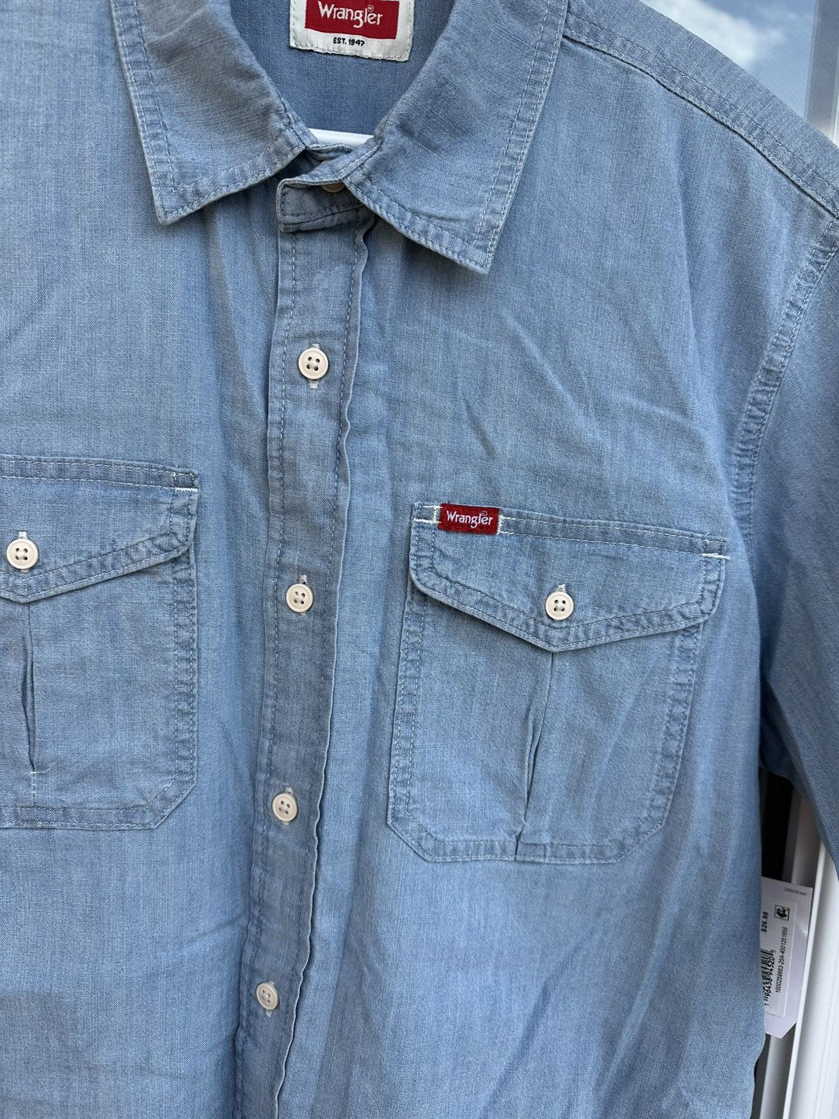 Wrangler New Wrangler Denim Premium pocket shirt Size US M / EU 48-50 / 2 - 3 Thumbnail