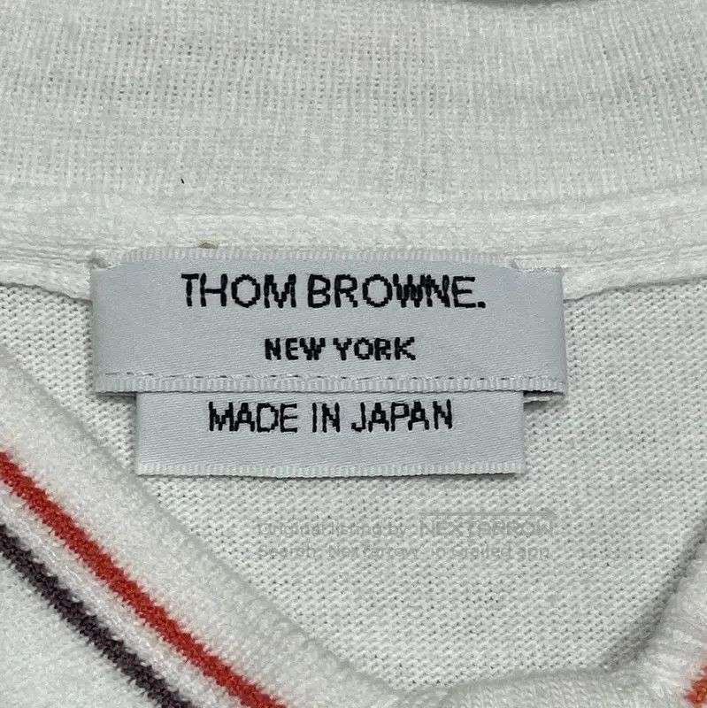 Other Thom Browne White Striped Summer T-Shirt . Size S / US 4 / IT 40 - 3 Thumbnail