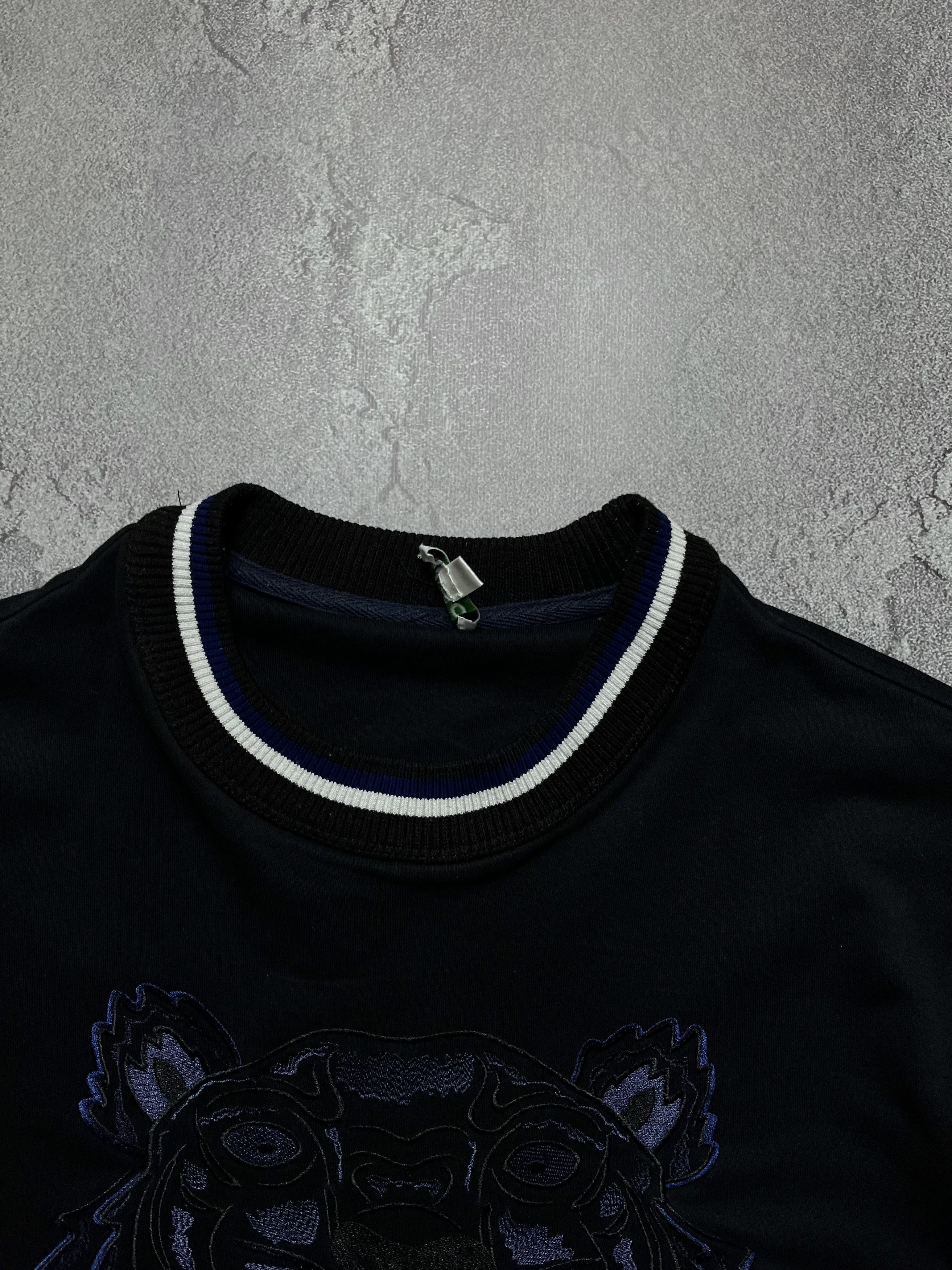 Kenzo Vintage Sweatshirt Kenzo Big Logo Striped Old Money Mens L Size US L / EU 52-54 / 3 - 5 Thumbnail