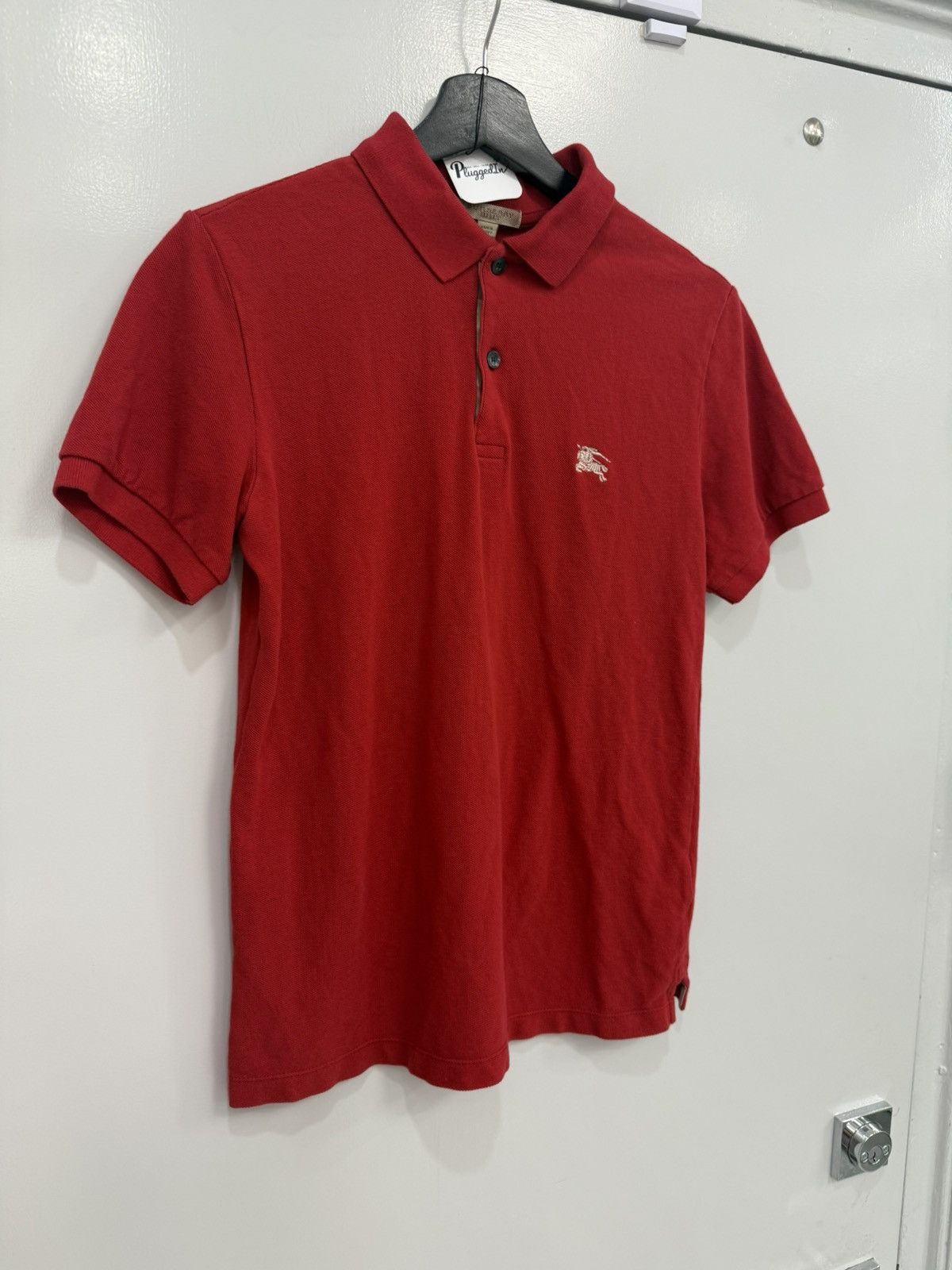 Burberry Burberry Red Polo T-Shirt Size US S / EU 44-46 / 1 - 2 Thumbnail