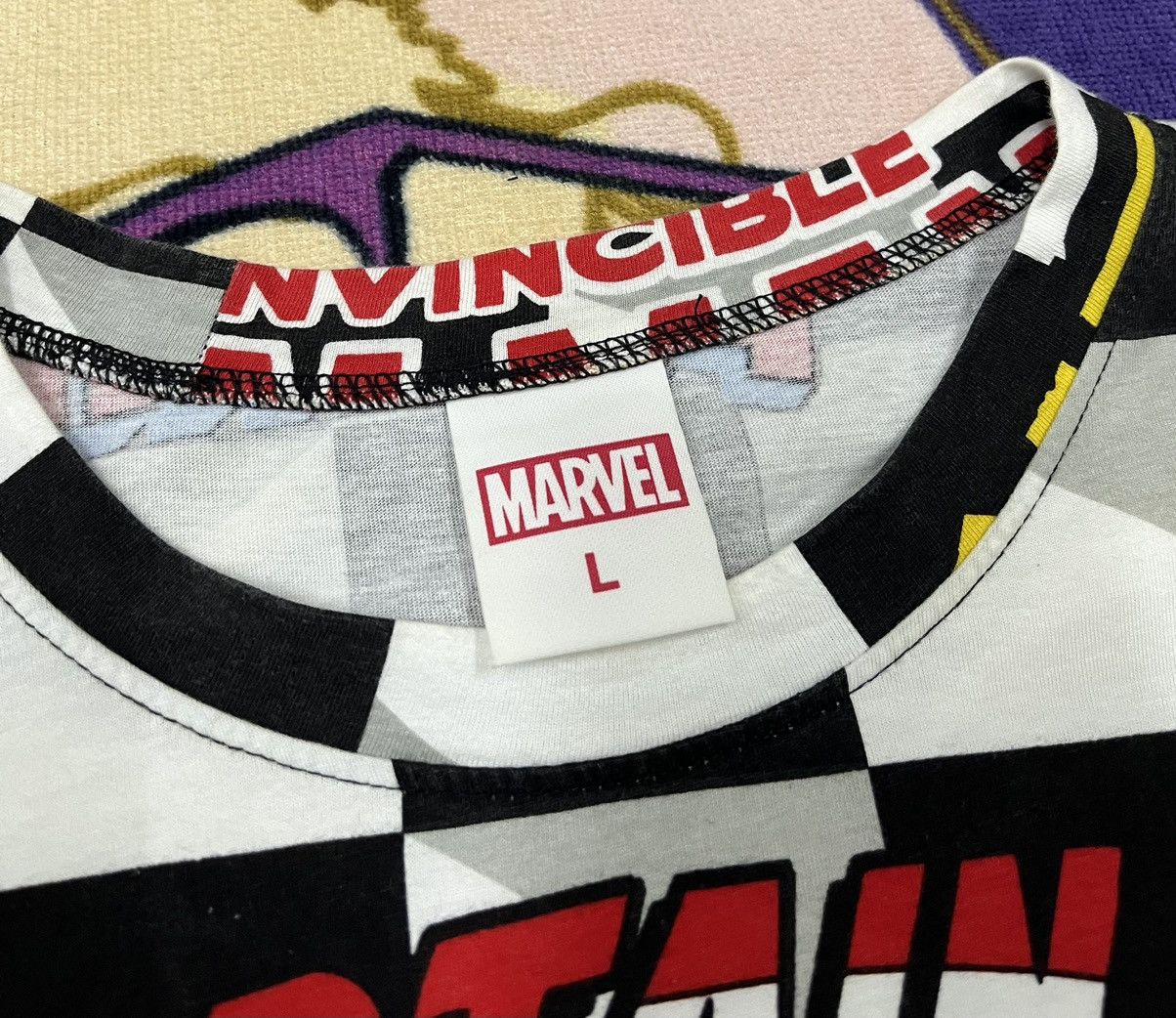 Japanese Brand × Marvel Comics MARVEL Rare Design Shirt Size US L / EU 52-54 / 3 - 6 Thumbnail