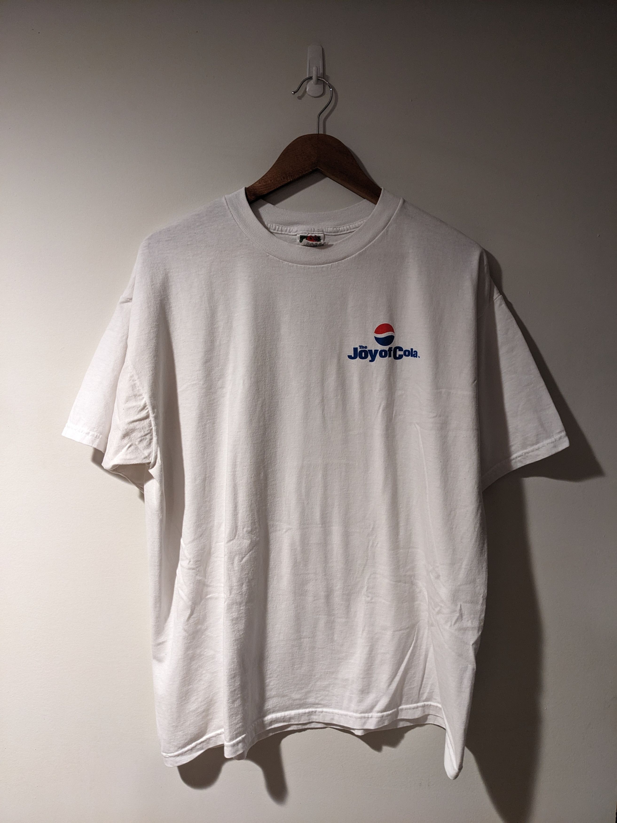 Coca Cola × Pepsi × Vintage Vintage 90s The Joy of Cola Pepsi Work Wear X-Large T-Shirt Size US XL / EU 56 / 4 - 1 Thumbnail