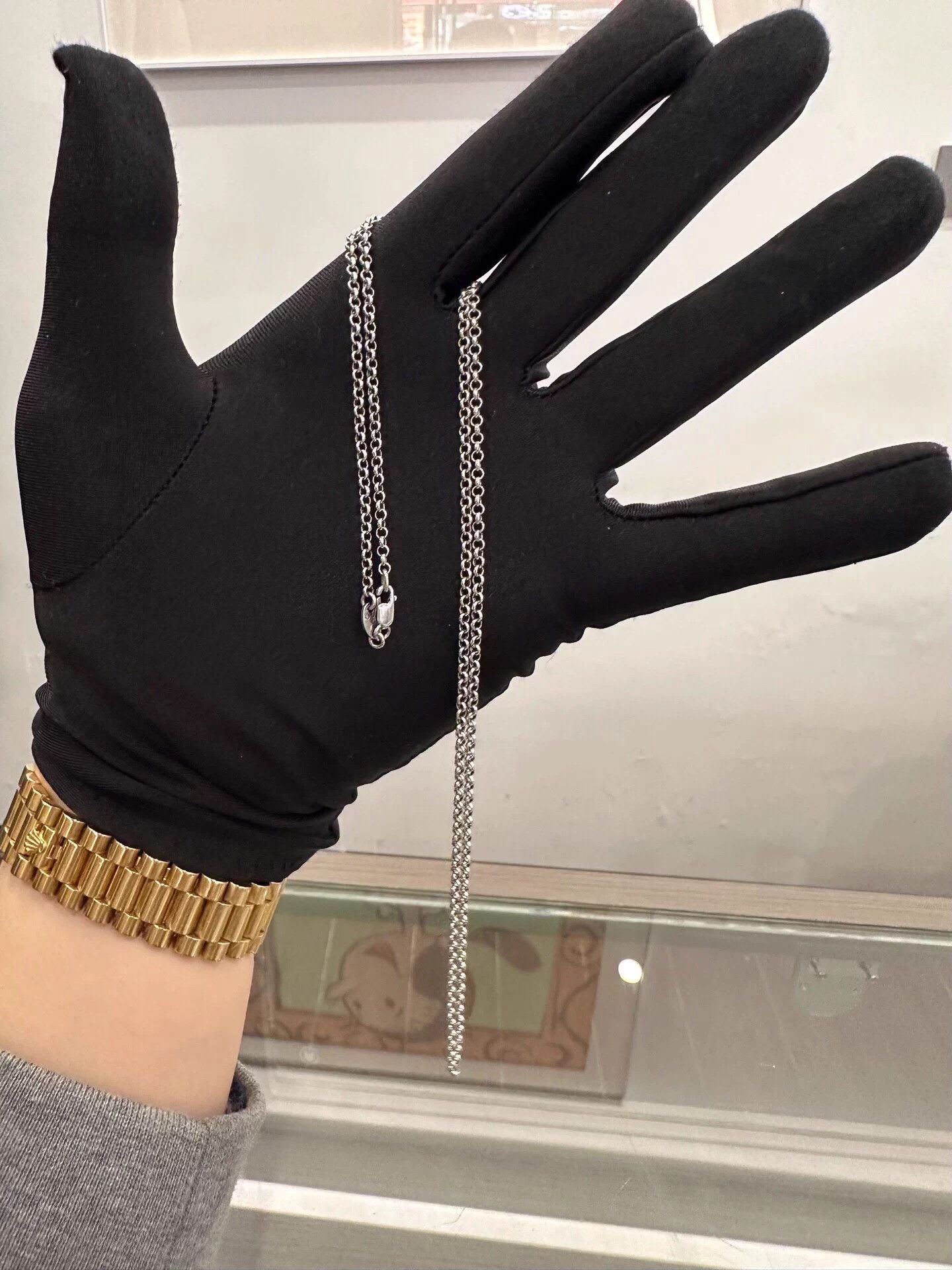 Chrome Hearts Chrome Hearts Rollchain O-chain 60cm Silver Necklace Size ONE SIZE - 2 Thumbnail