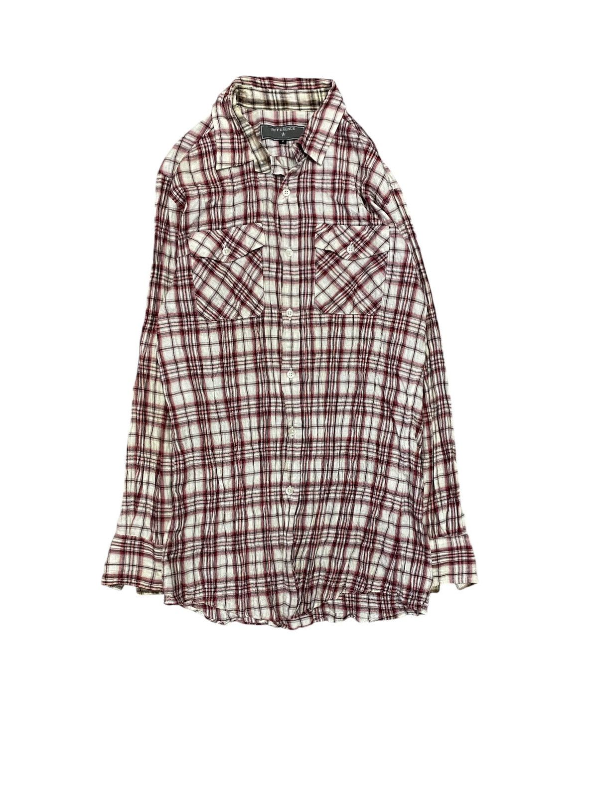 Isamu Katayama Backlash Vtg Edge Rupert wrinkles checked flannel Size US S / EU 44-46 / 1 - 1 Thumbnail