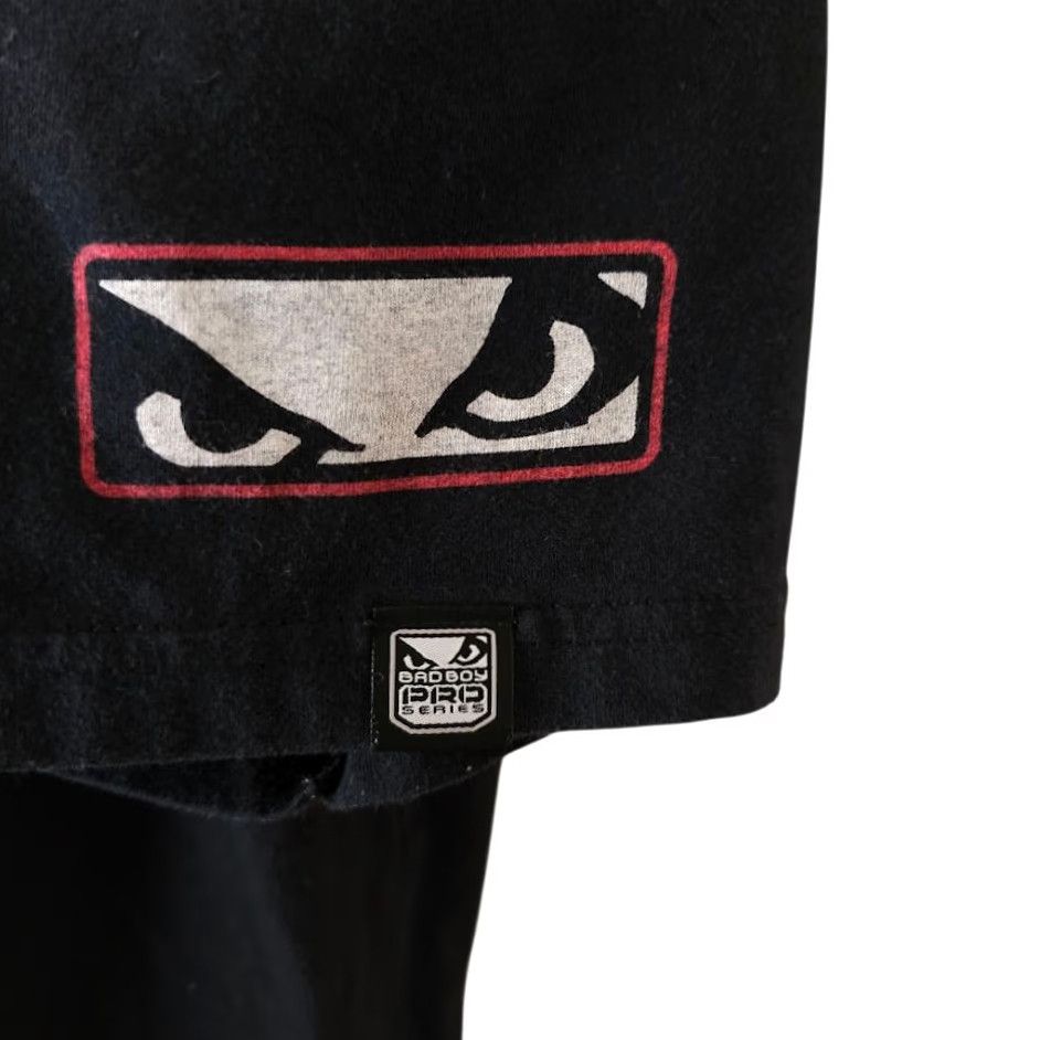 UFC BAD BOY Chris Weidman T Shirt Mens Size Large Black UFC Pro Series MMA Fighter Short Sleeve Crew Neck Cotton Sports Shirts Mens Size US L / EU 52-54 / 3 - 6 Thumbnail