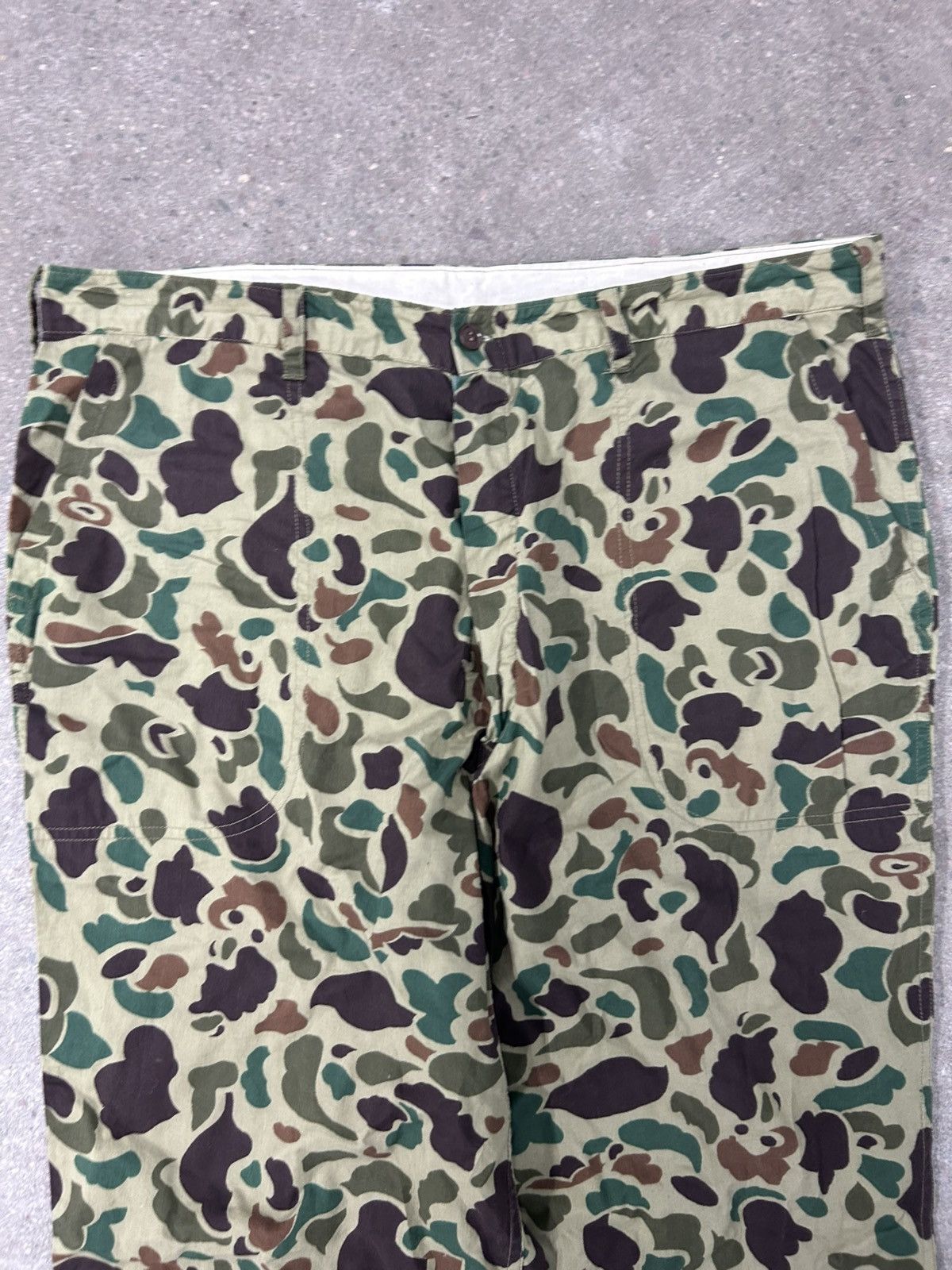 Vintage Vintage 80's Duck Camo Lightweight Military Pants Size US 36 / EU 52 - 4 Thumbnail