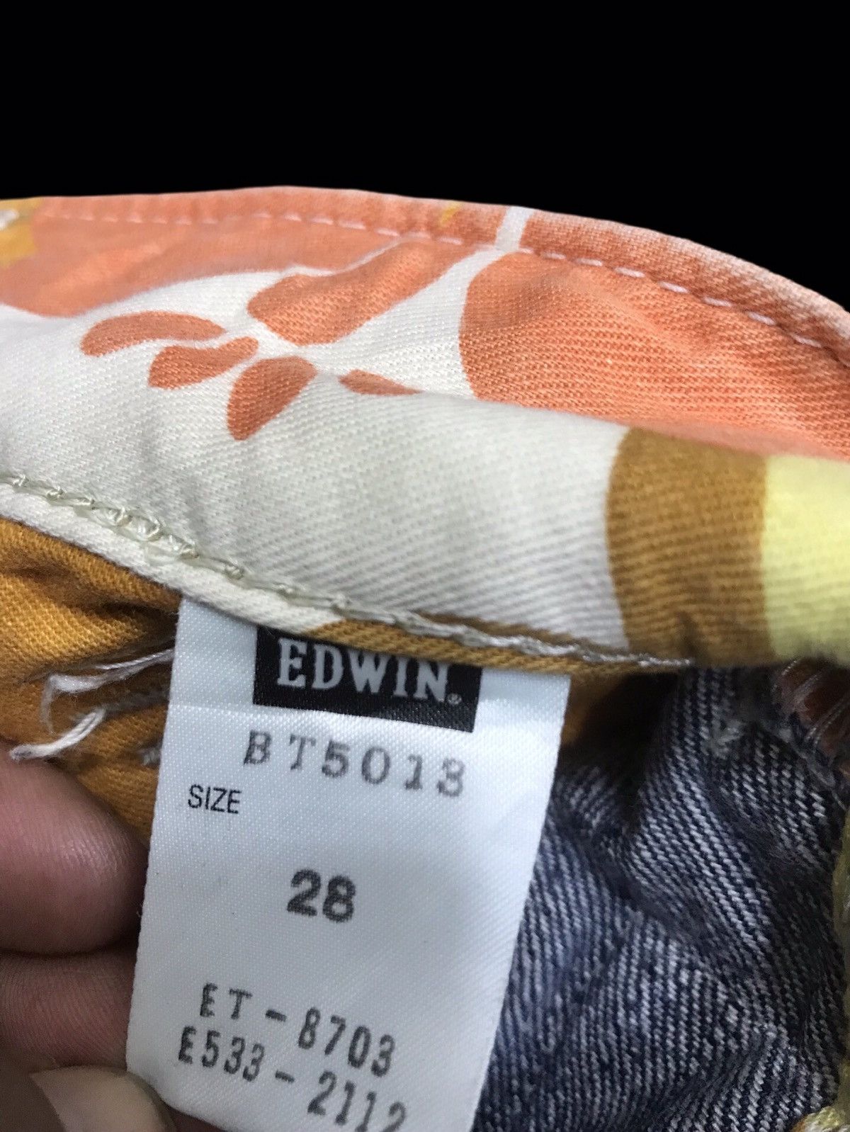 Edwin EDWIN DISTRESSED STONEWASH TWISTED LEG DENIM F145 Size US 32 / EU 48 - 16 Thumbnail
