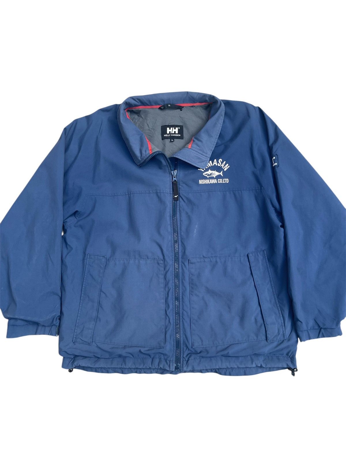 Helly Hansen × Japanese Brand × Vintage Helly Hansen Yamasa Work Jacket - Japanese Fishing Logo Size US L / EU 52-54 / 3 - 4 Thumbnail