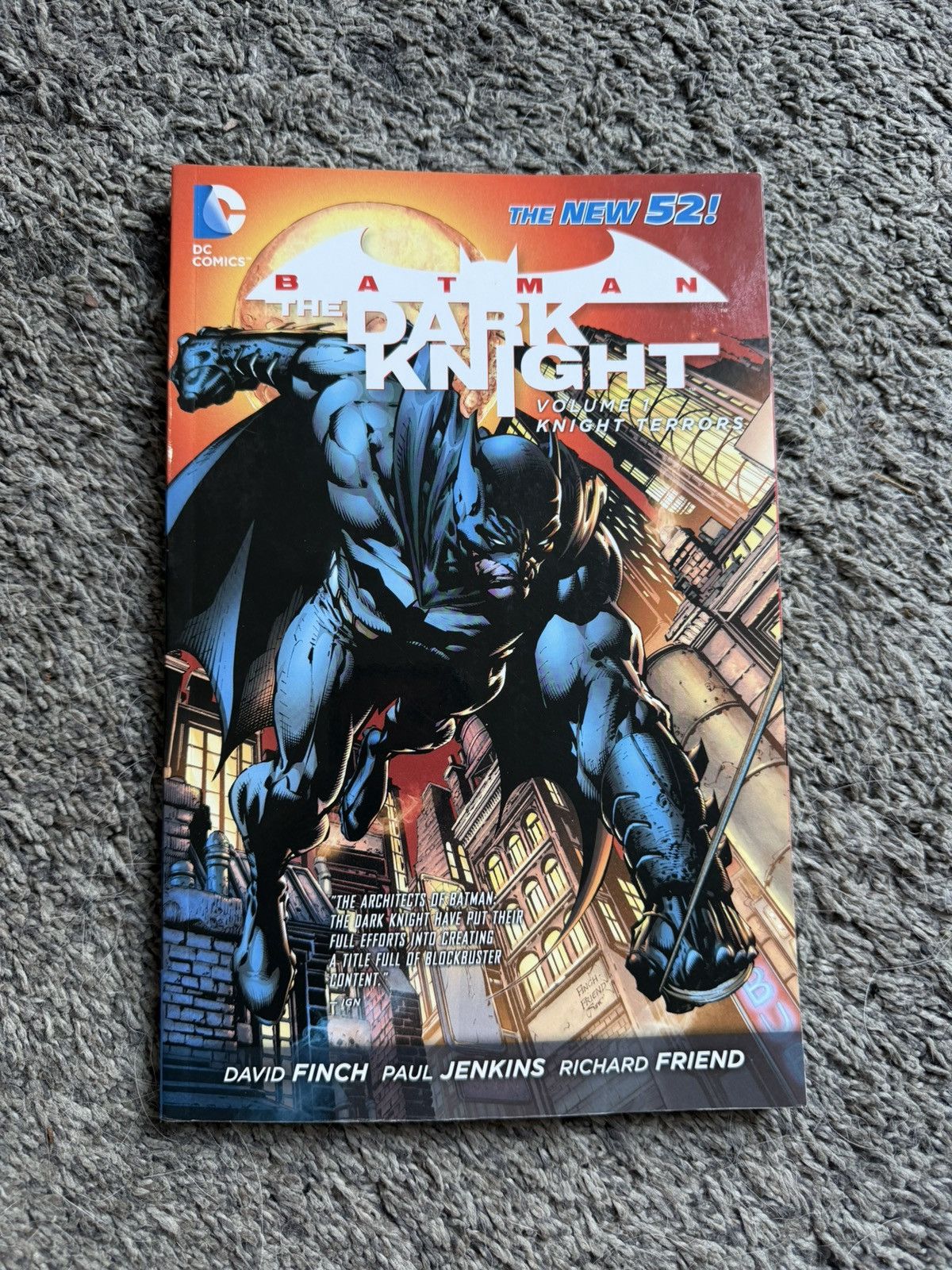 DC Comics 2012 DC Comics Batman The Dark Knight Vol. 1 Knight Terrors Size ONE SIZE - 1 Thumbnail