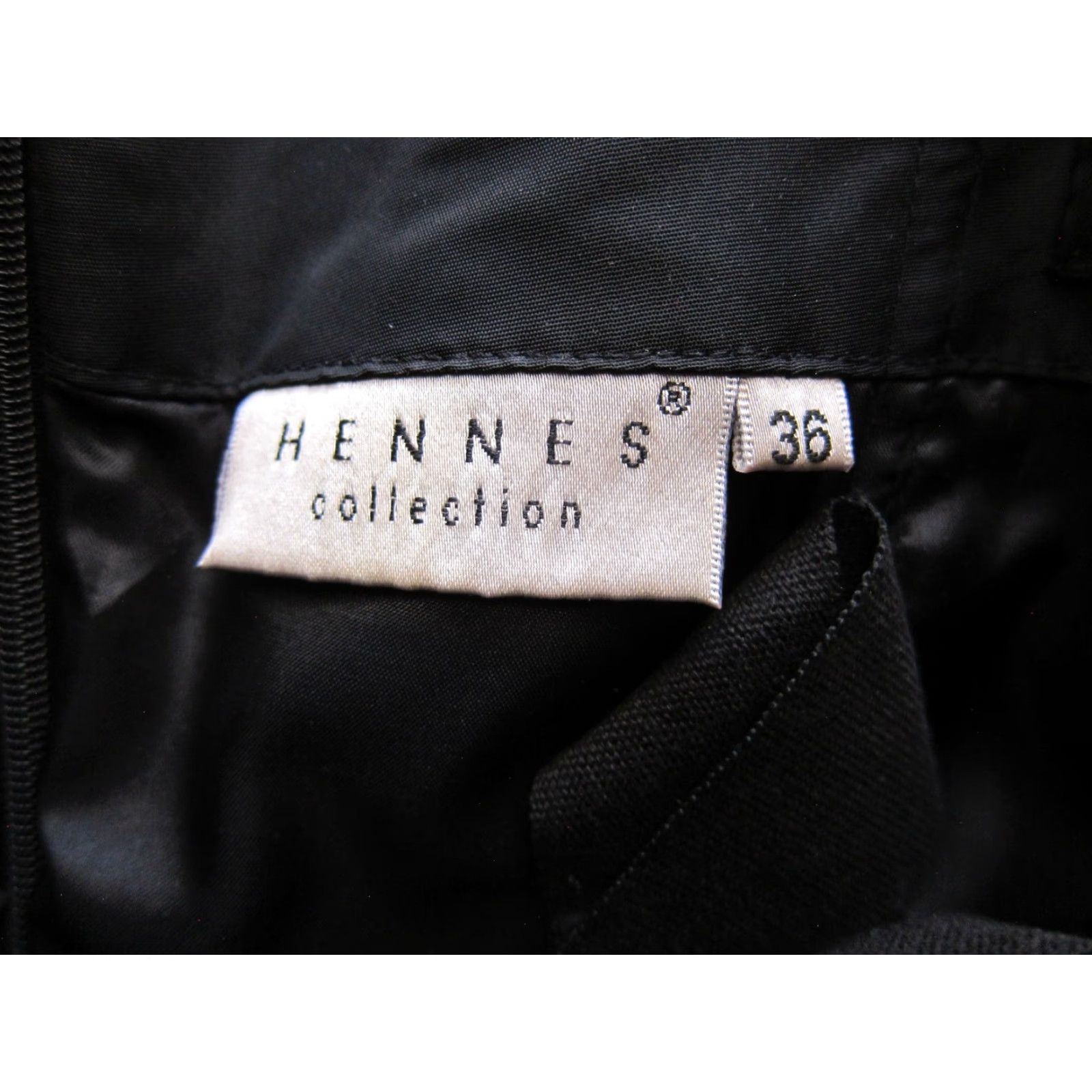 Vintage VINTAGE Hennes Collection Black Taffeta Strapless Long Maxi Dress S/36 Size S / US 4 / IT 40 - 4 Thumbnail